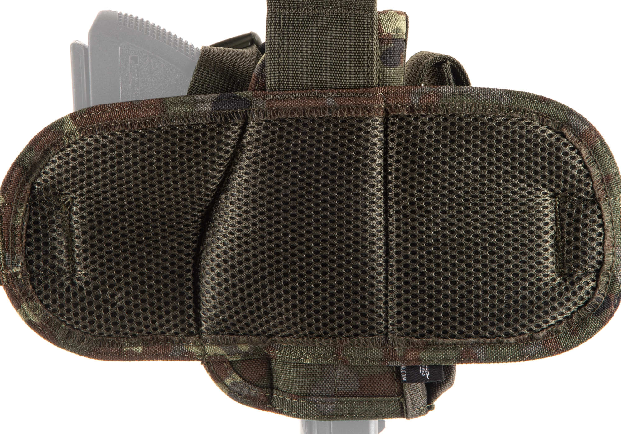 Invader Gear Dropleg Holster reisikotelo, vasemmalle - Flecktarn