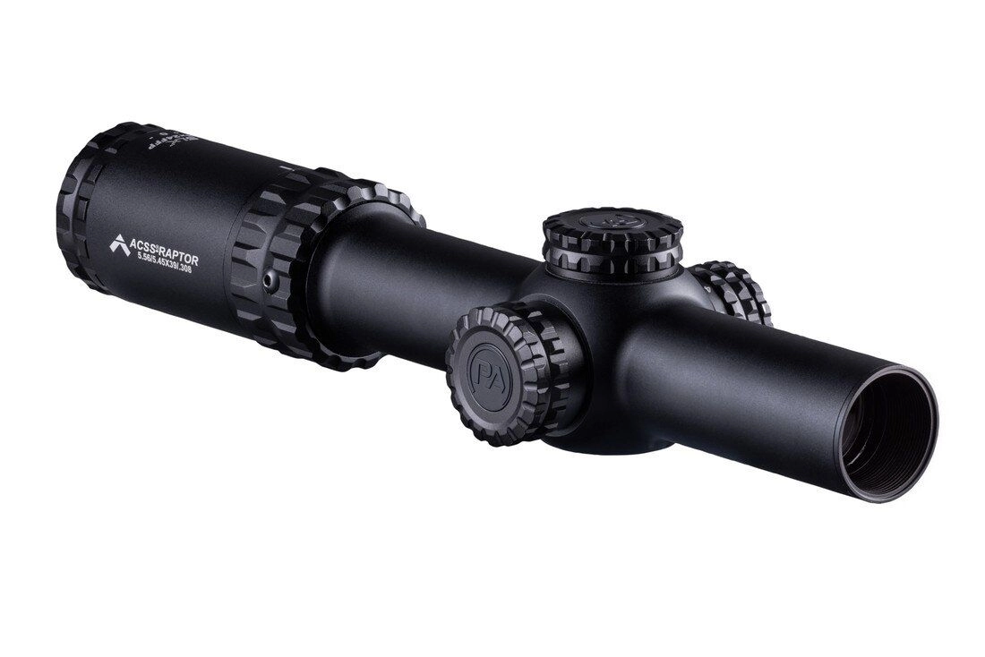 Primary Arms SLx 1-8x24 FFP Kiikaritähtäin - ACSS Raptor Reticle - 5.56 / 5.45 / .308