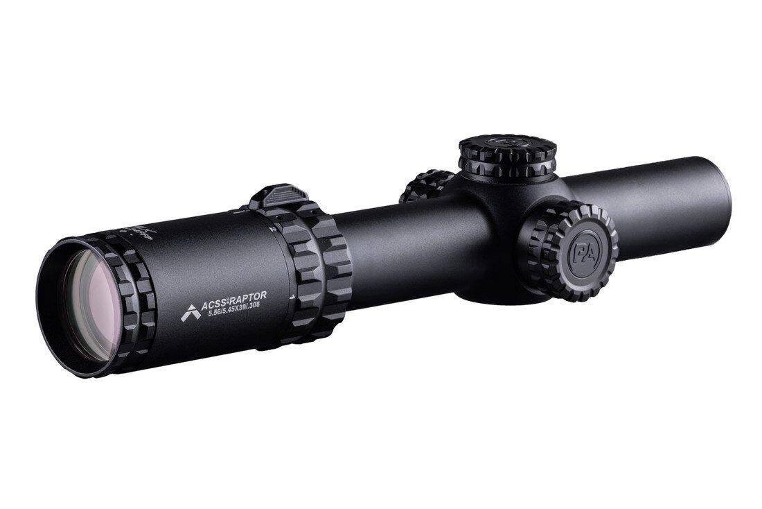 Primary Arms SLx 1-8x24 FFP Kiikaritähtäin - ACSS Raptor Reticle - 5.56 / 5.45 / .308