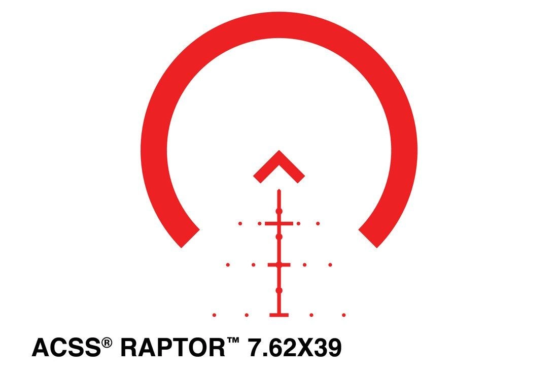 Primary Arms SLx 1-6x24 FFP Kiikaritähtäin - ACSS Raptor Reticle - 7.62x39 / .300