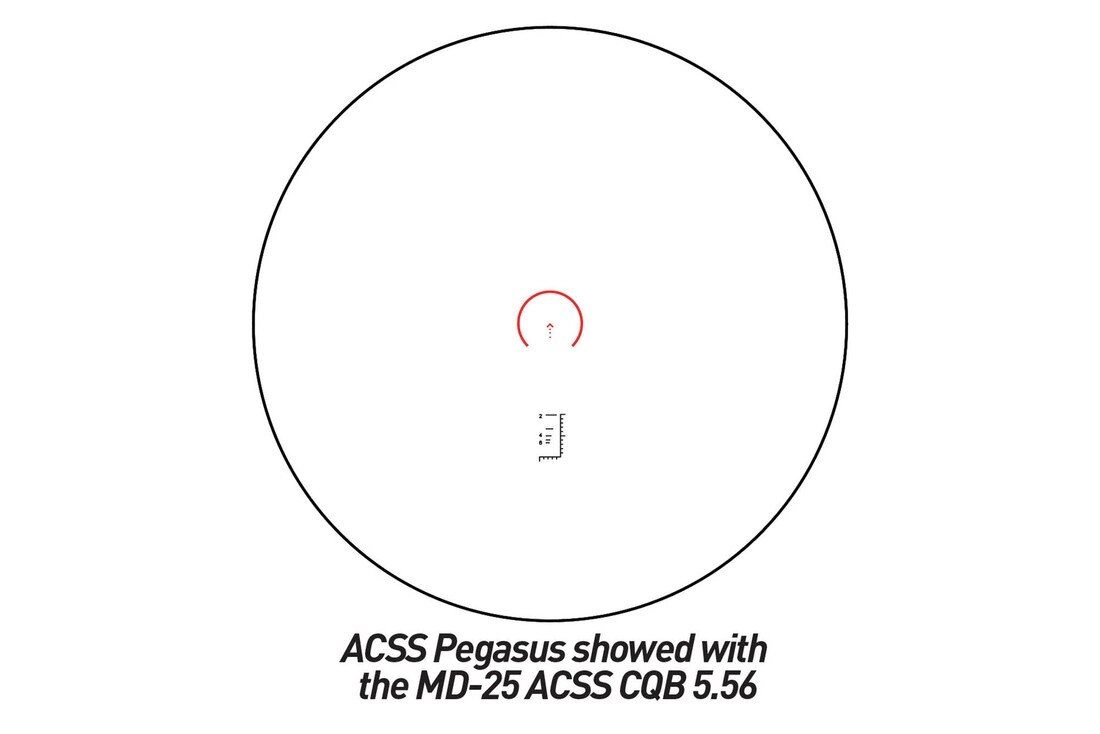 Primary Arms SLx 3X Micro Magnifier - ACSS Pegasus Reticle