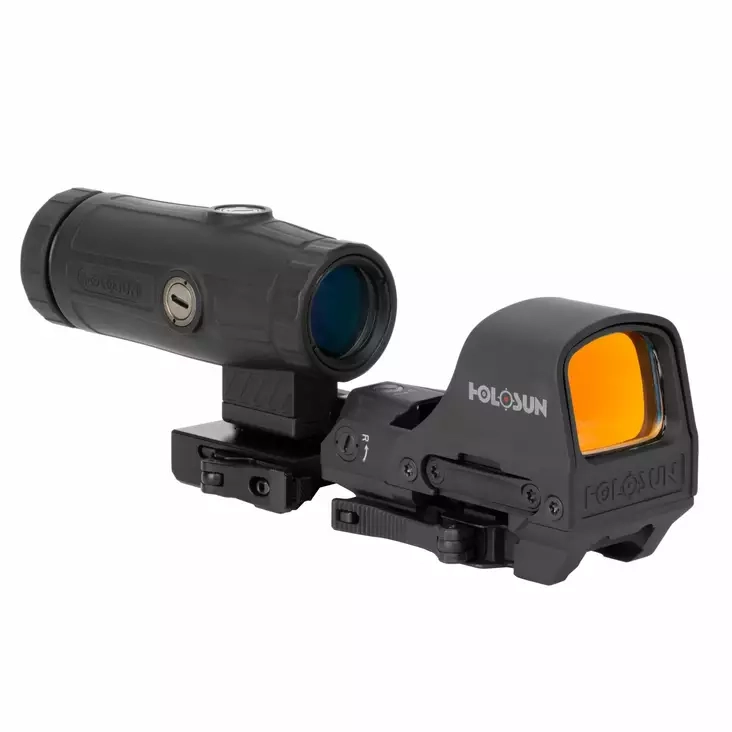 Holosun HS510C refleksitähtäin & HM3X magnifier combo - musta