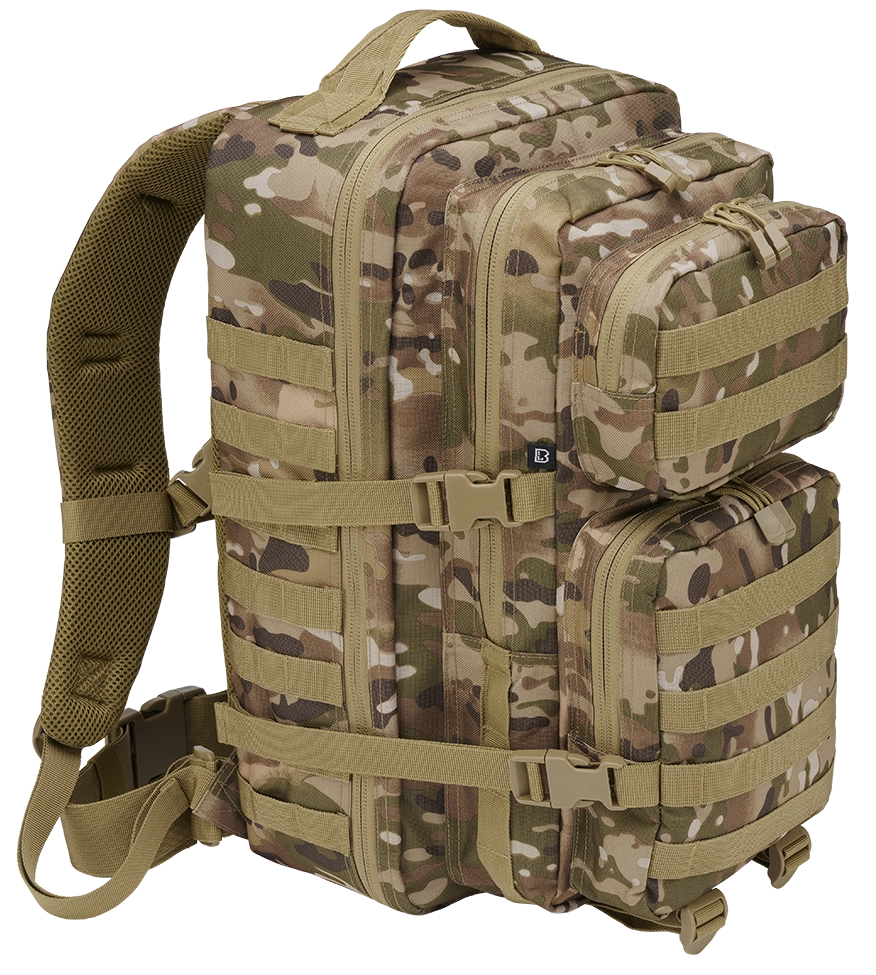 Brandit US Cooper Large reppu - Tactical Camo