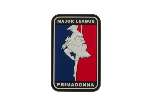 JTG Major League Primadonna 3D velcromerkki - täysvärinen