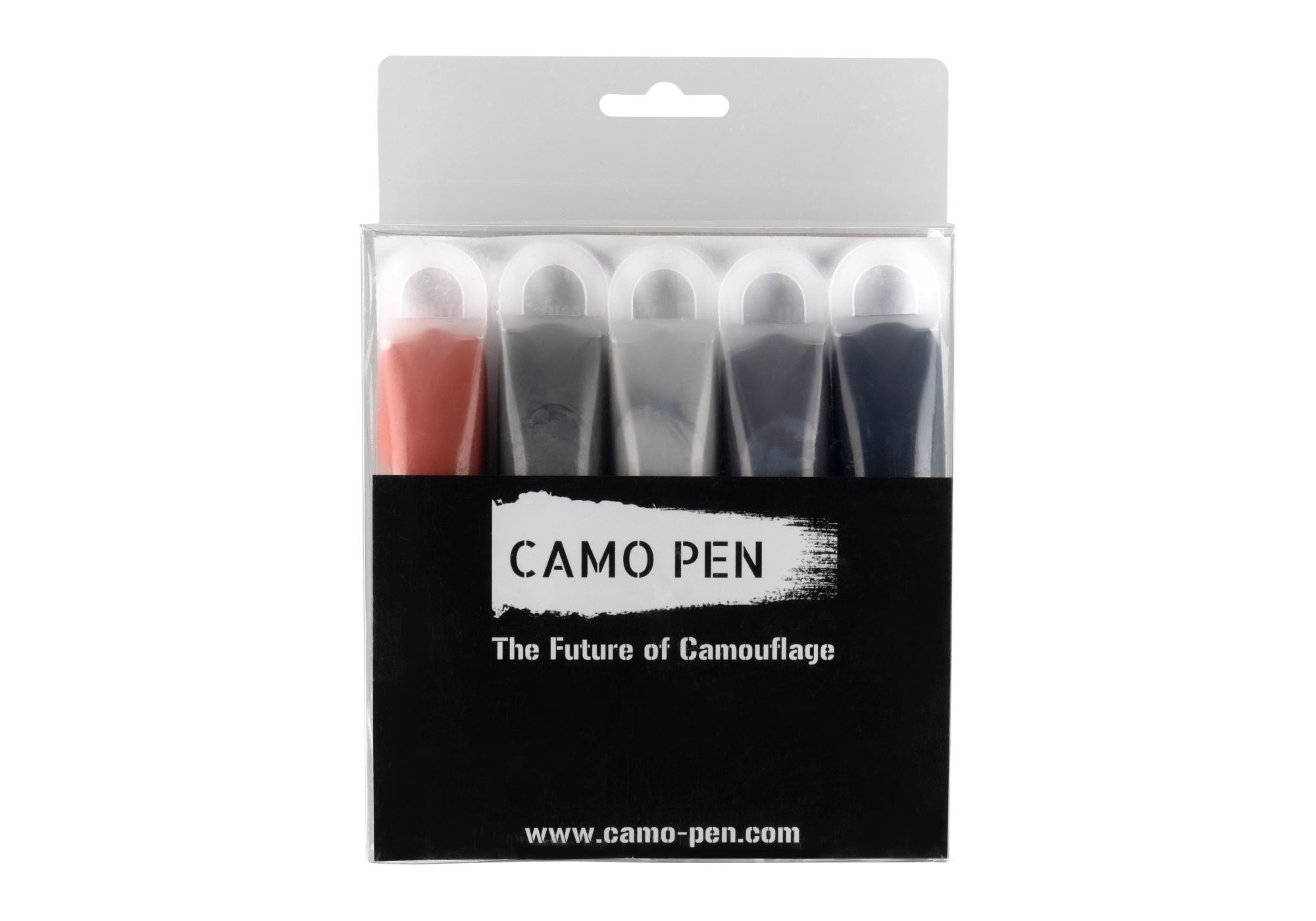 Camo-Pen naamiointimaali, 5x30ml setti - Urban