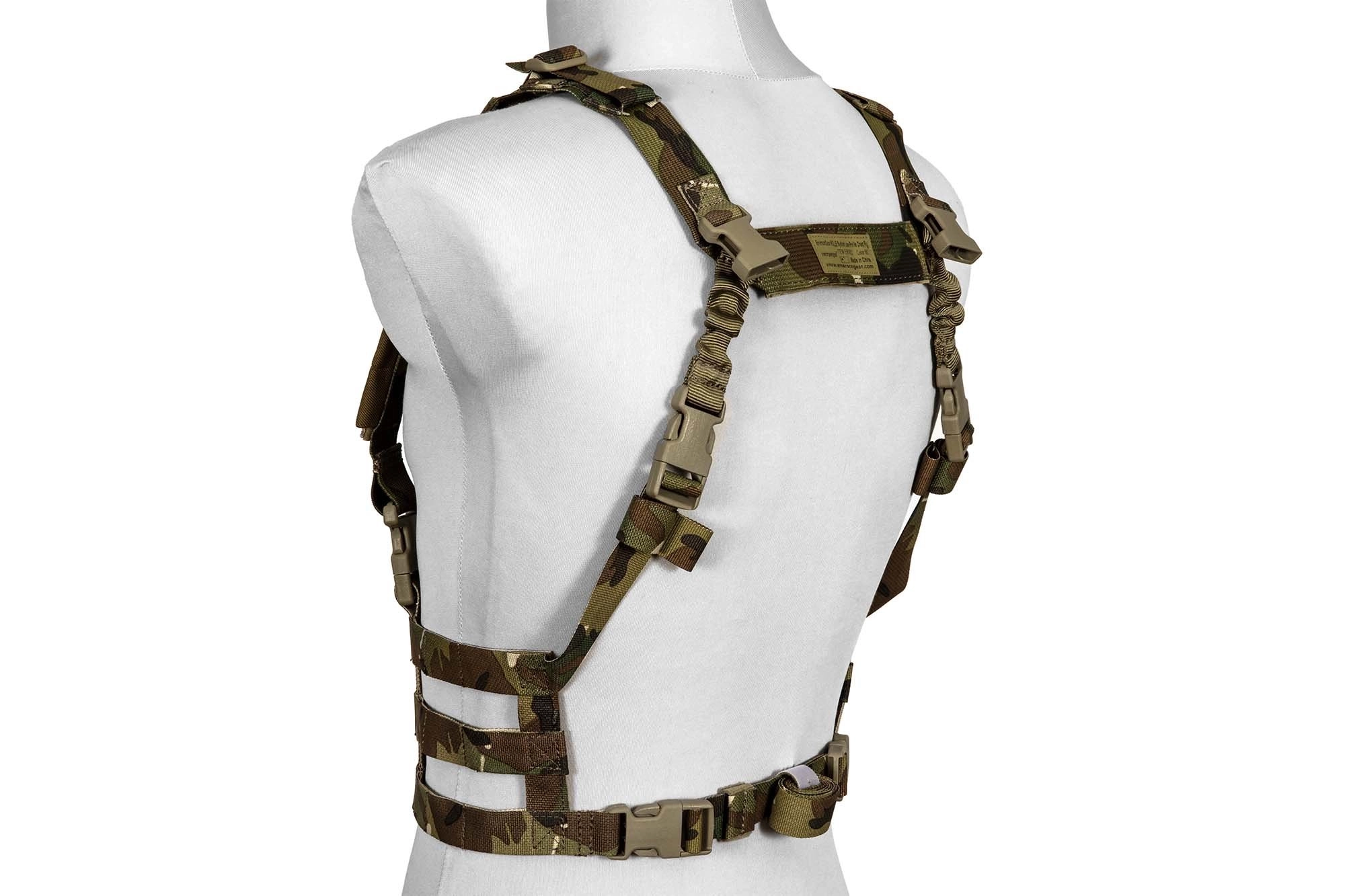 Emerson MOLLE System Low Profile Chest Rig - Multicamo