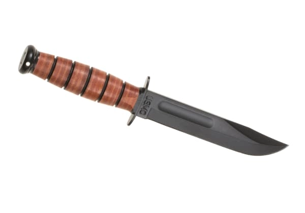 KA-BAR Short USMC taisteluveitsi - ruskea/musta