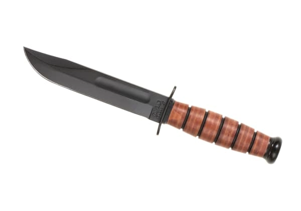 KA-BAR Short USMC taisteluveitsi - ruskea/musta