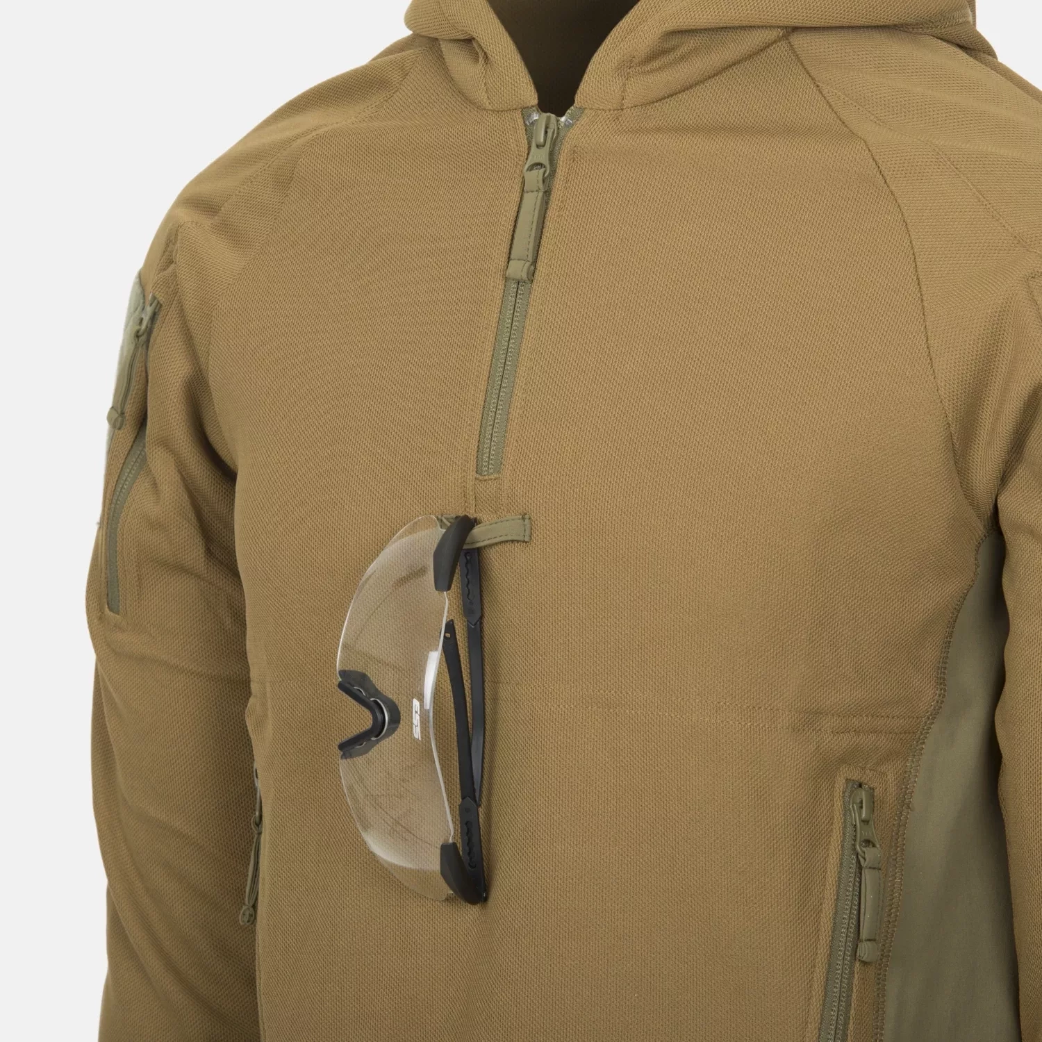 Helikon-Tex  Range Hoodie - TopCool - Coyote/Adaptive Green