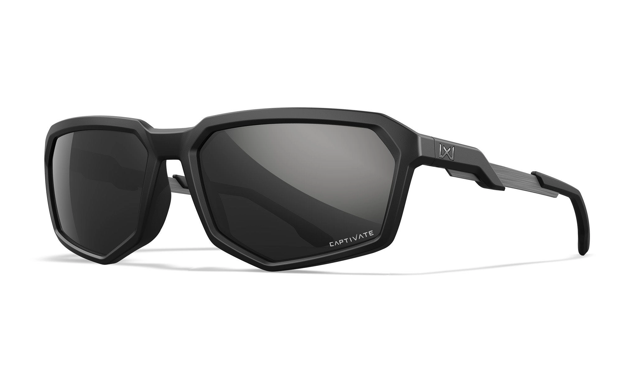 Wiley X Recon aurinkolasit - Polarized Black Mirror - Black