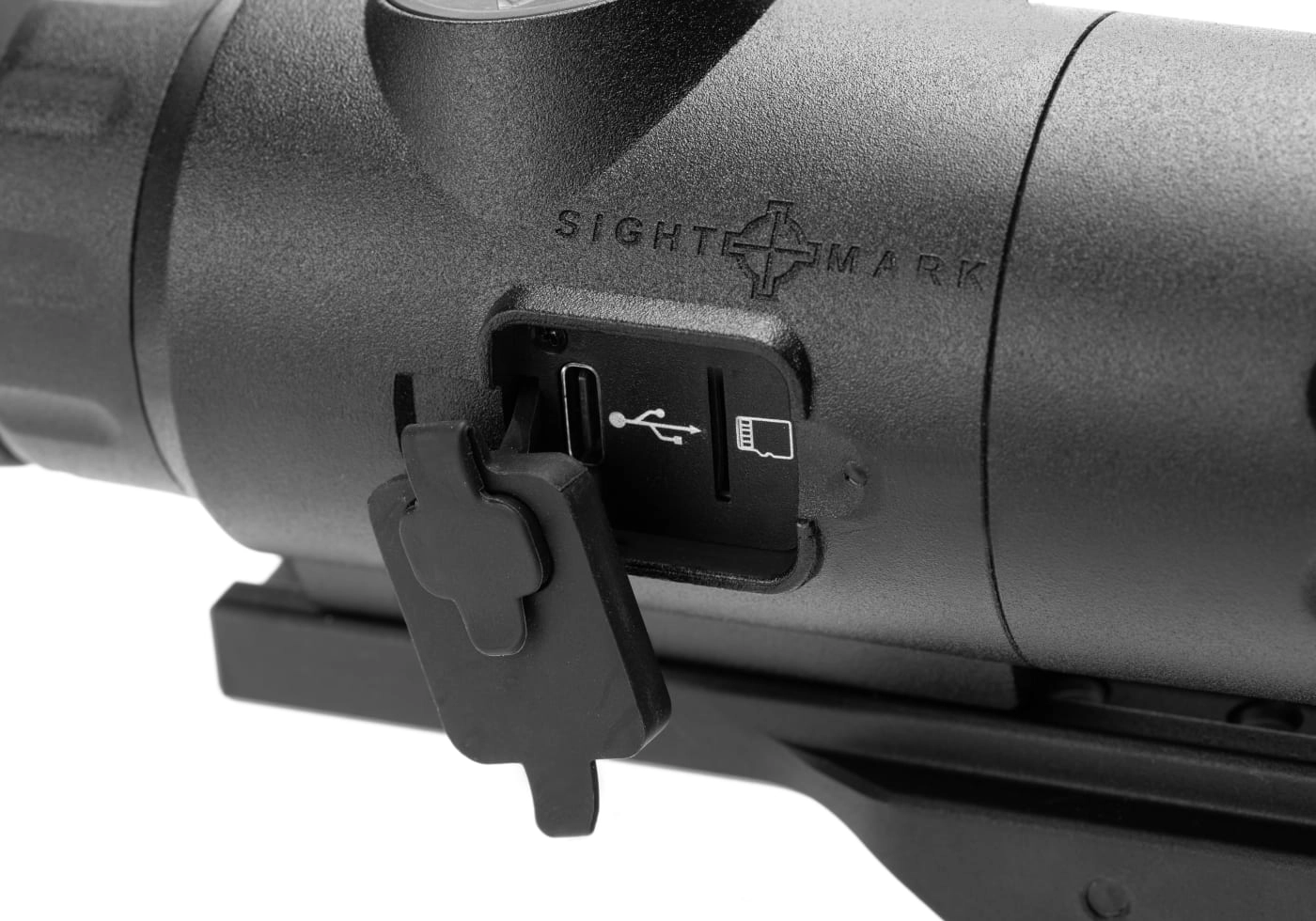 Sightmark Wraith 4K Mini 4-32x32 Digitaalinen NV-tähtäin - pitkällä kiskolla