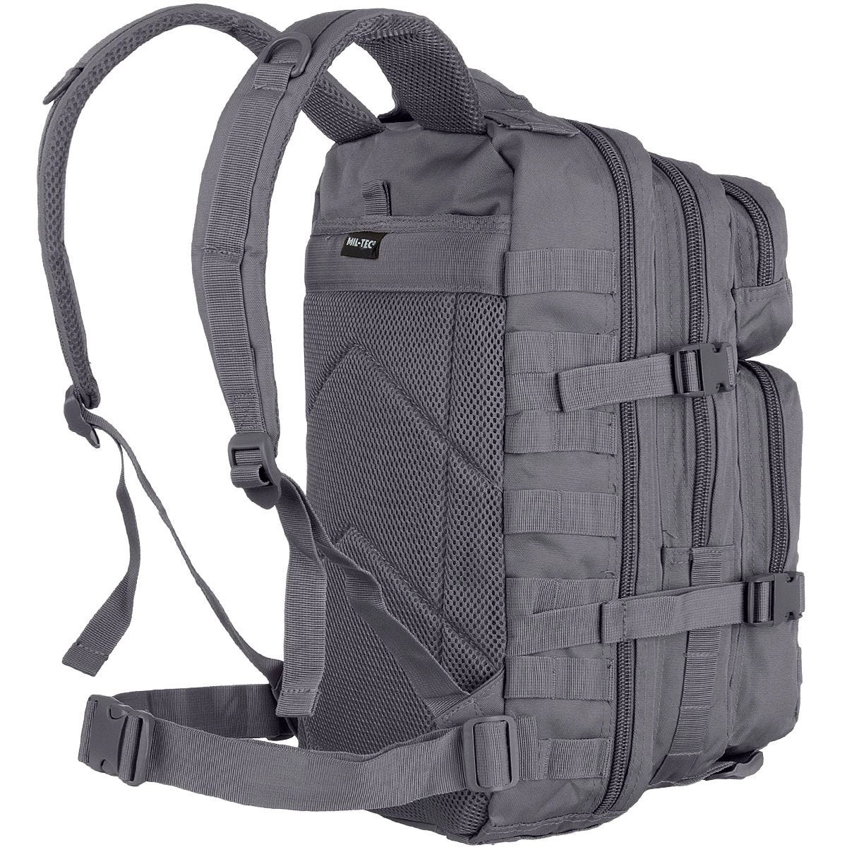 Mil-Tec US Assault Pack Small rynnäkköreppu, 20 L - urban harmaa