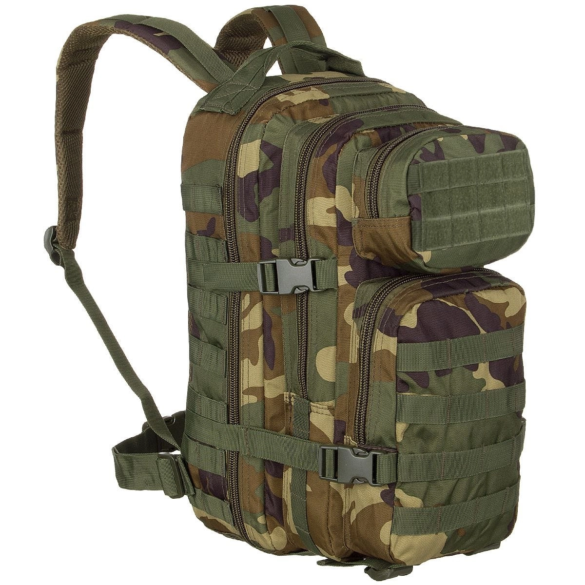 Mil-Tec US Assault Pack Small rynnäkköreppu, 20 L - woodland