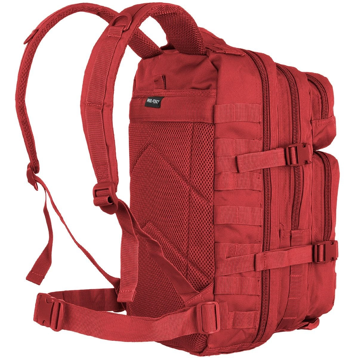 Mil-Tec US Assault Pack Small rynnäkköreppu, 20 L - signaalinpunainen