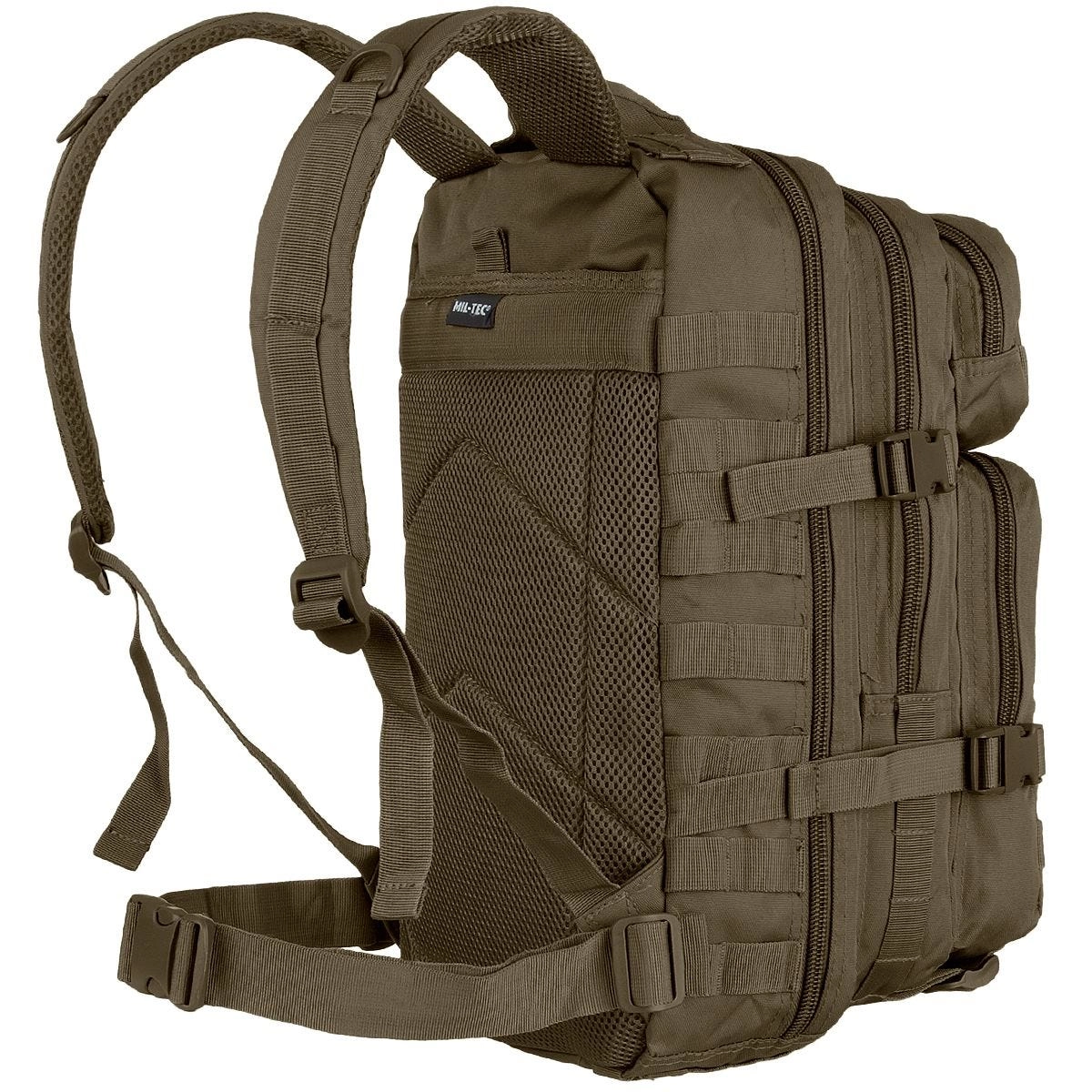 Mil-Tec US Assault Pack Small rynnäkköreppu, 20 L - oliivinvihreä