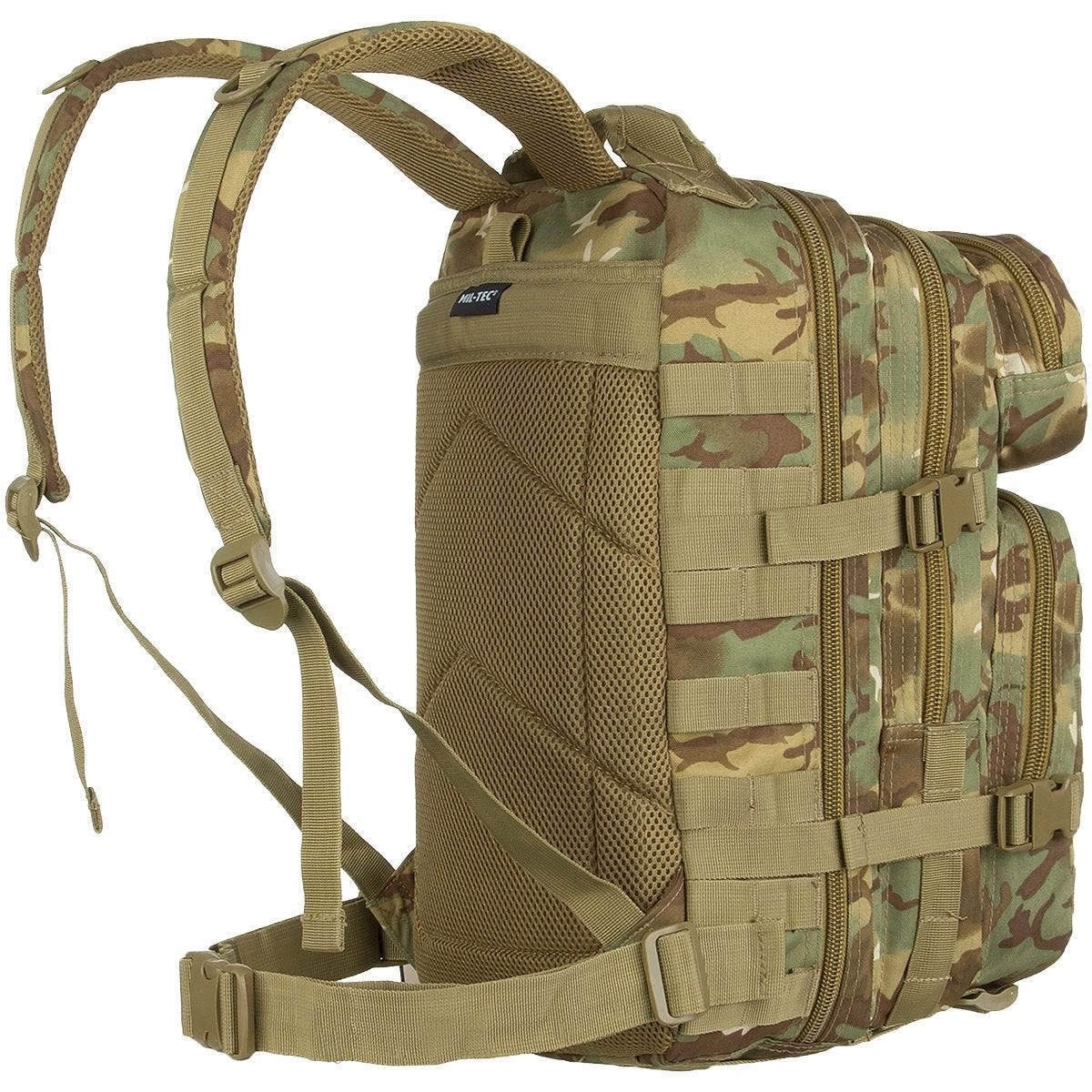 Mil-Tec US Assault Pack Small rynnäkköreppu, 20 L - arid woodland