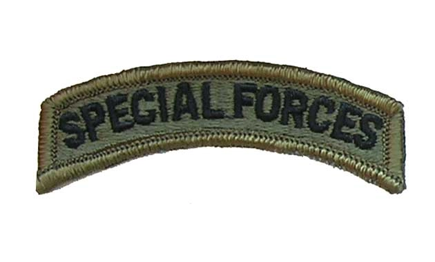 US Army hihamerkki velkrolla, Special Forces kaari - subdued