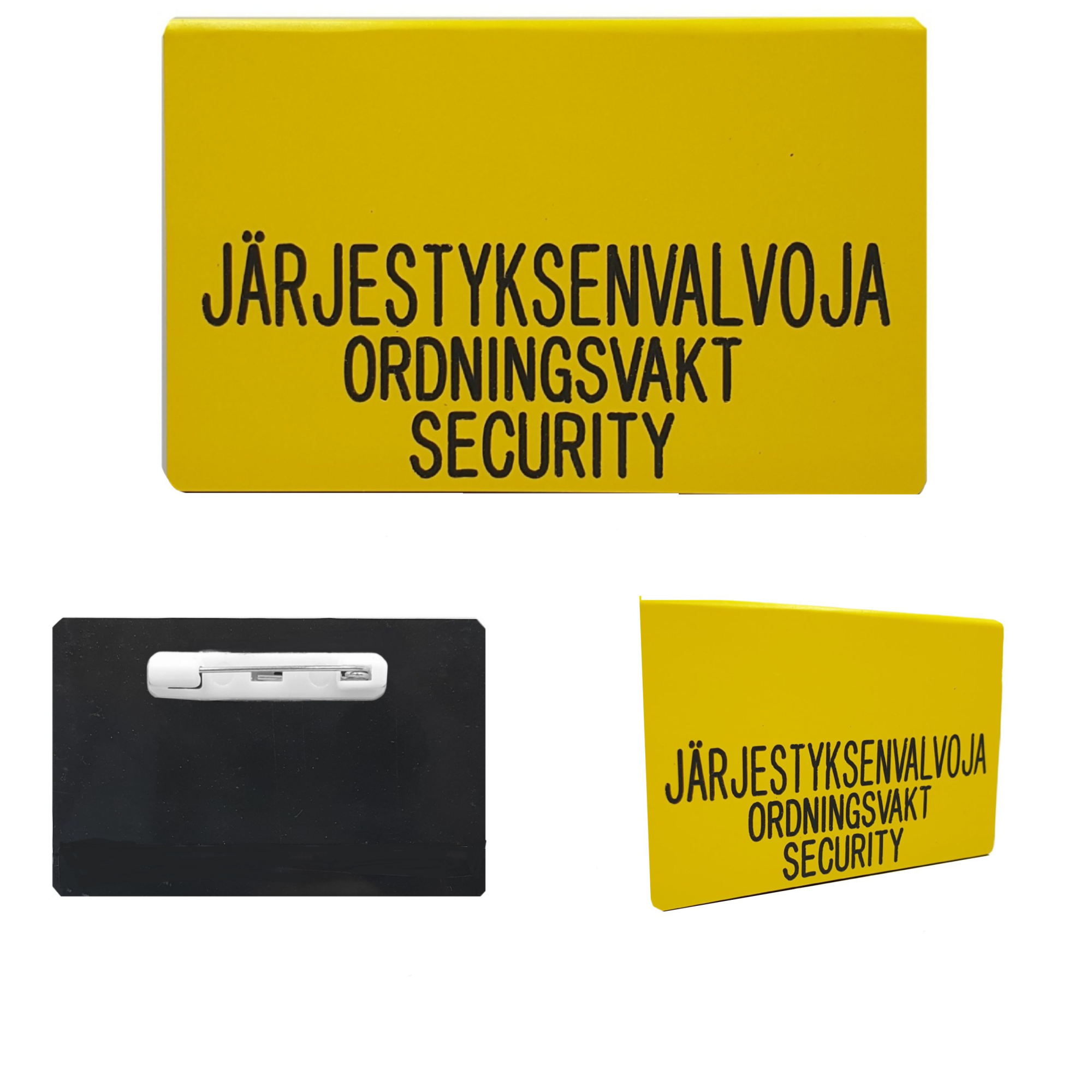 Total Gear Järjestyksenvalvojan tunnus, neulakiinnitys