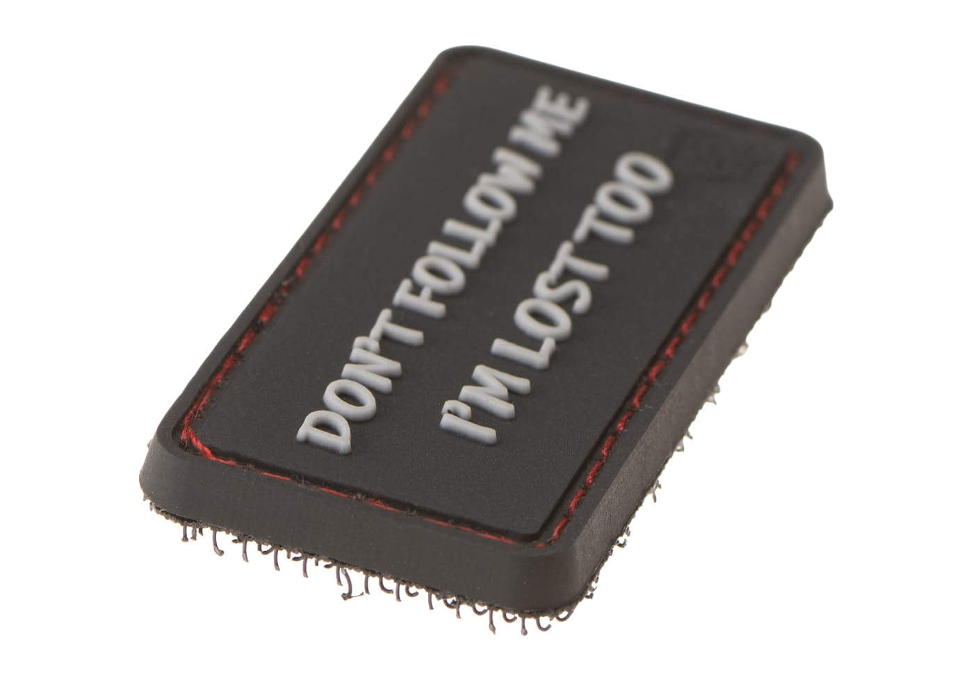 JTG I'm Lost Too Rubber Patch - Black