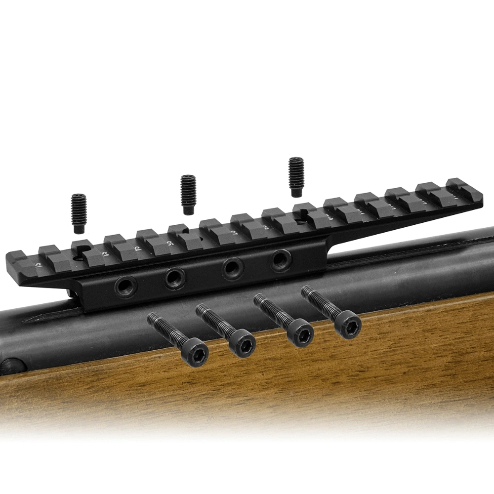 UTG - Universal Adaptor Dovetail Mounting Rail for Picatinny - Black - MNT-DTW145