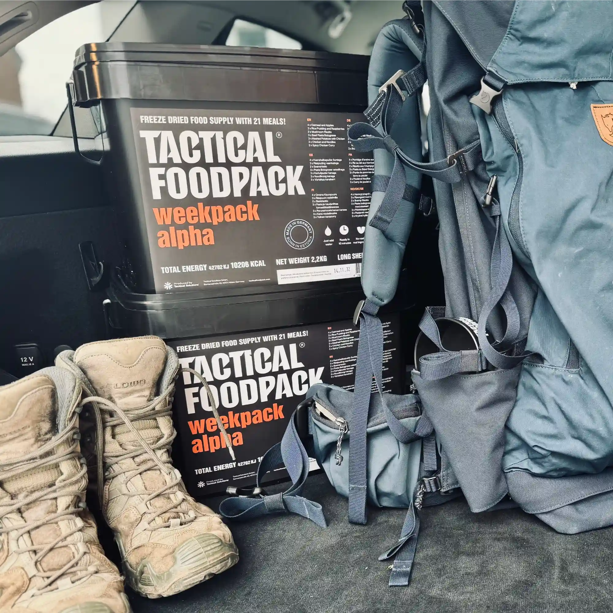 Tactical Foodpack Weekpack Alpha