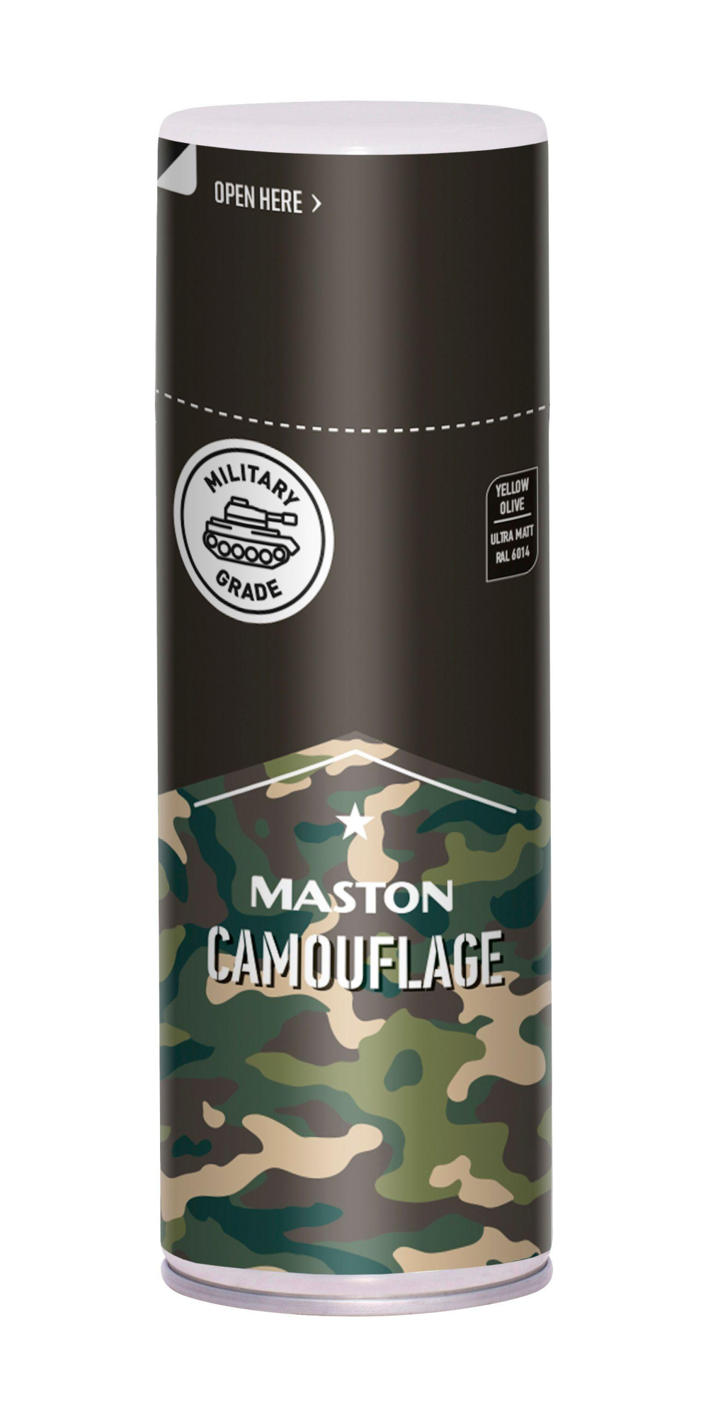 Maston Camouflage matta spraymaali 400ml