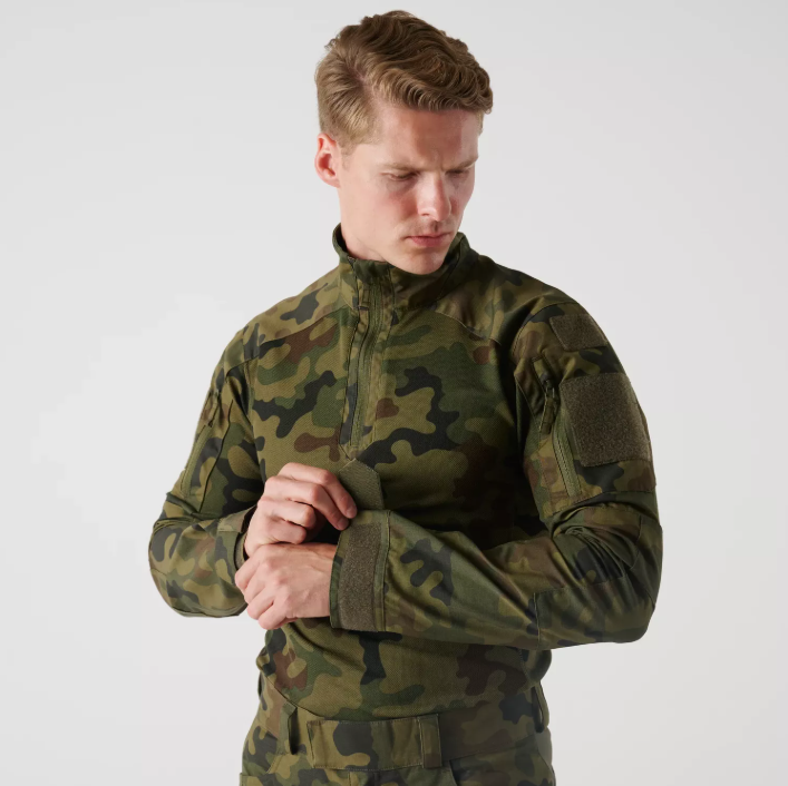 Helikon-Tex MCDU Combat Shirt - Field (NIR/IRR) - PL Woodland