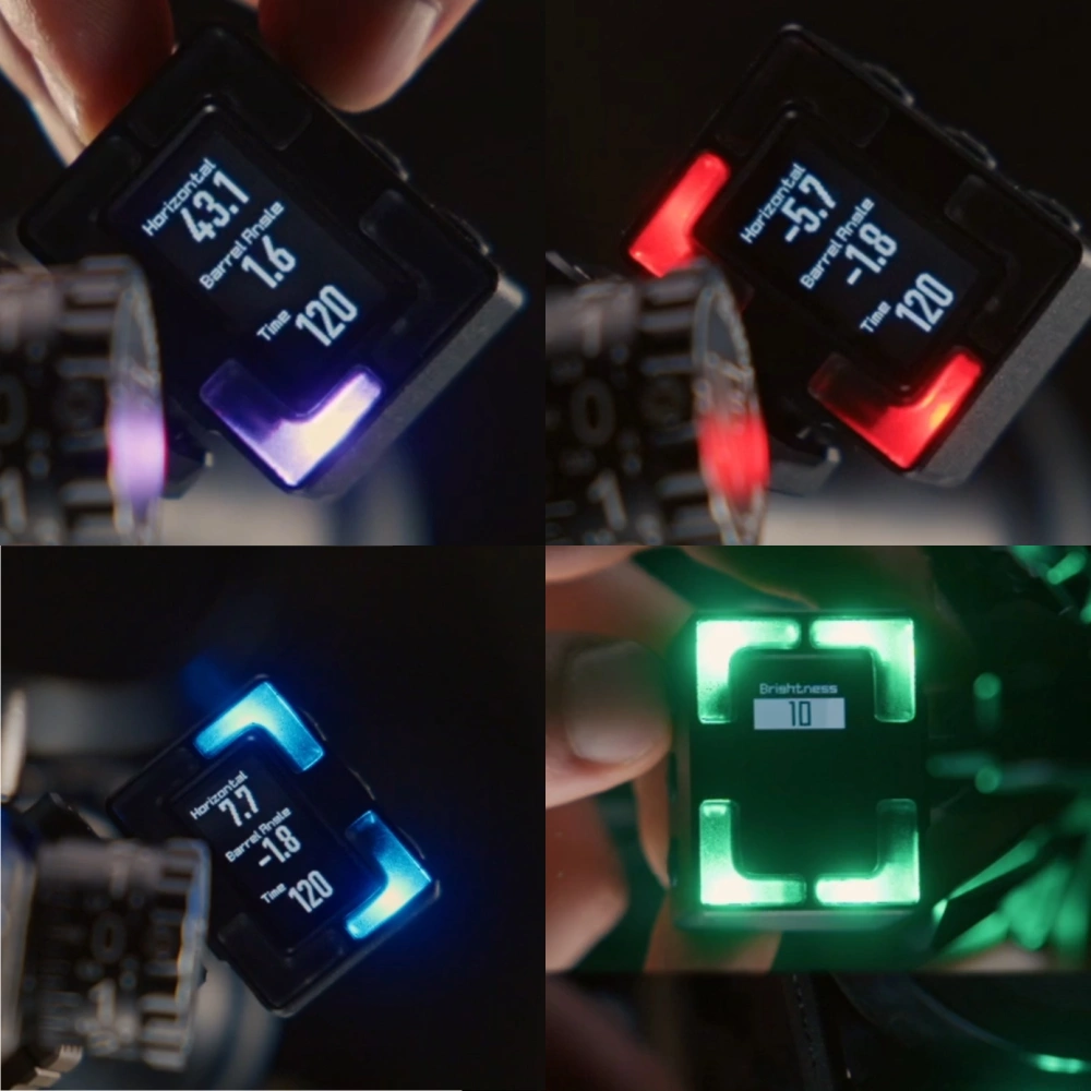 Shooters Global  SG Pulse PRO USB elektroninen kallistusmittari - Picatinny