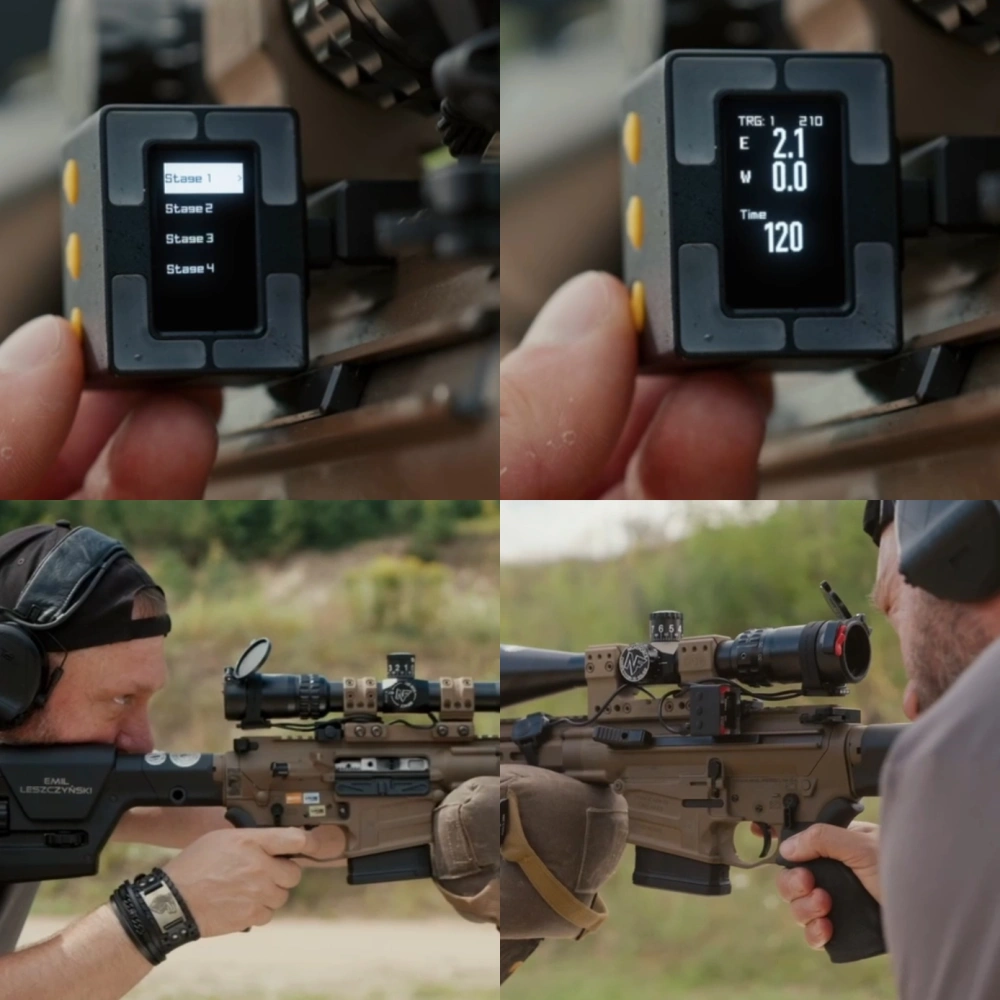 Shooters Global  SG Pulse PRO USB elektroninen kallistusmittari - Picatinny