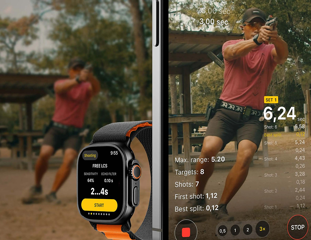 Shooters Global SG Timer 2 - USB-C - Bluetooth - NFC