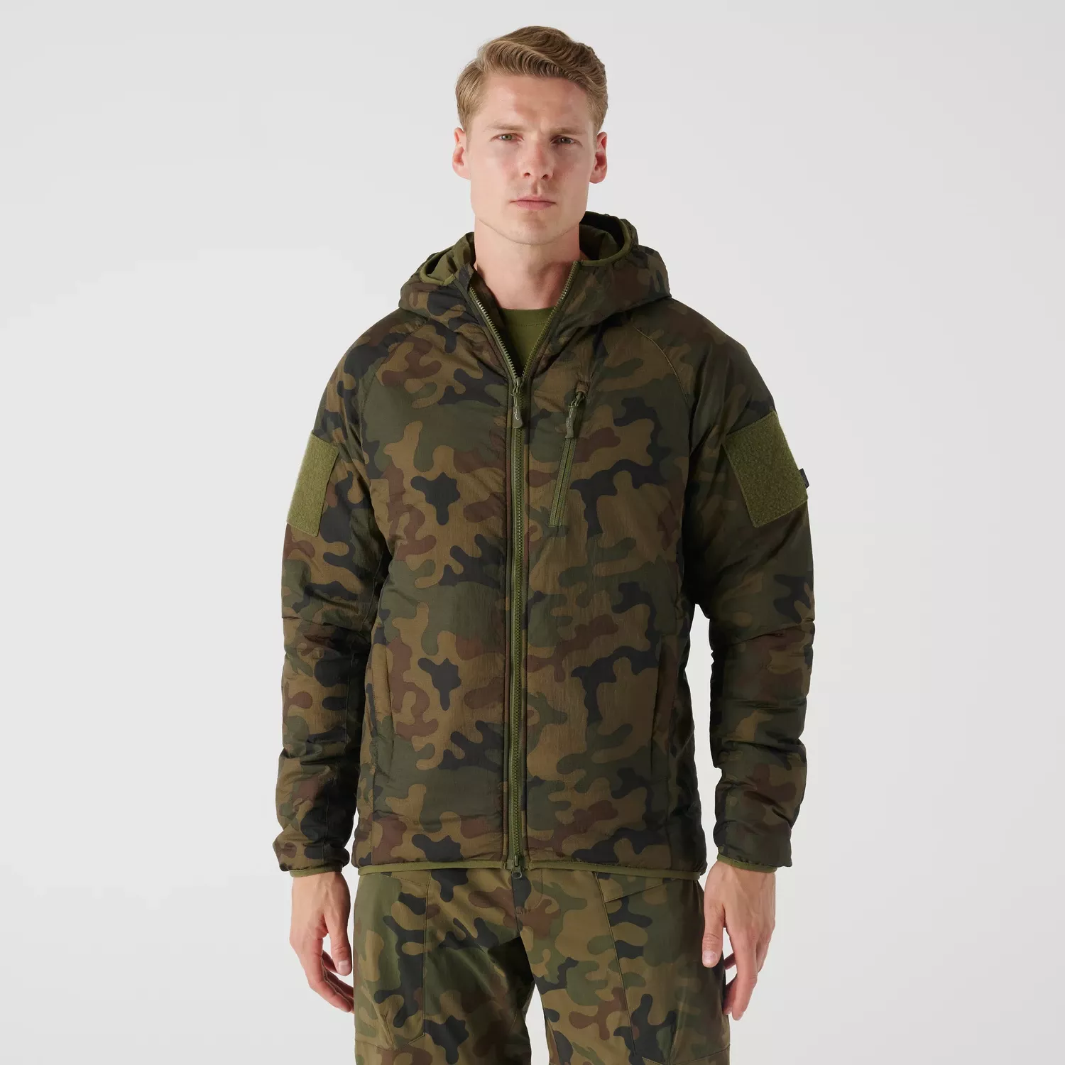 Helikon-Tex Wolfhound Hoodie Jacket - Field (NIR/IRR) - PL Woodland