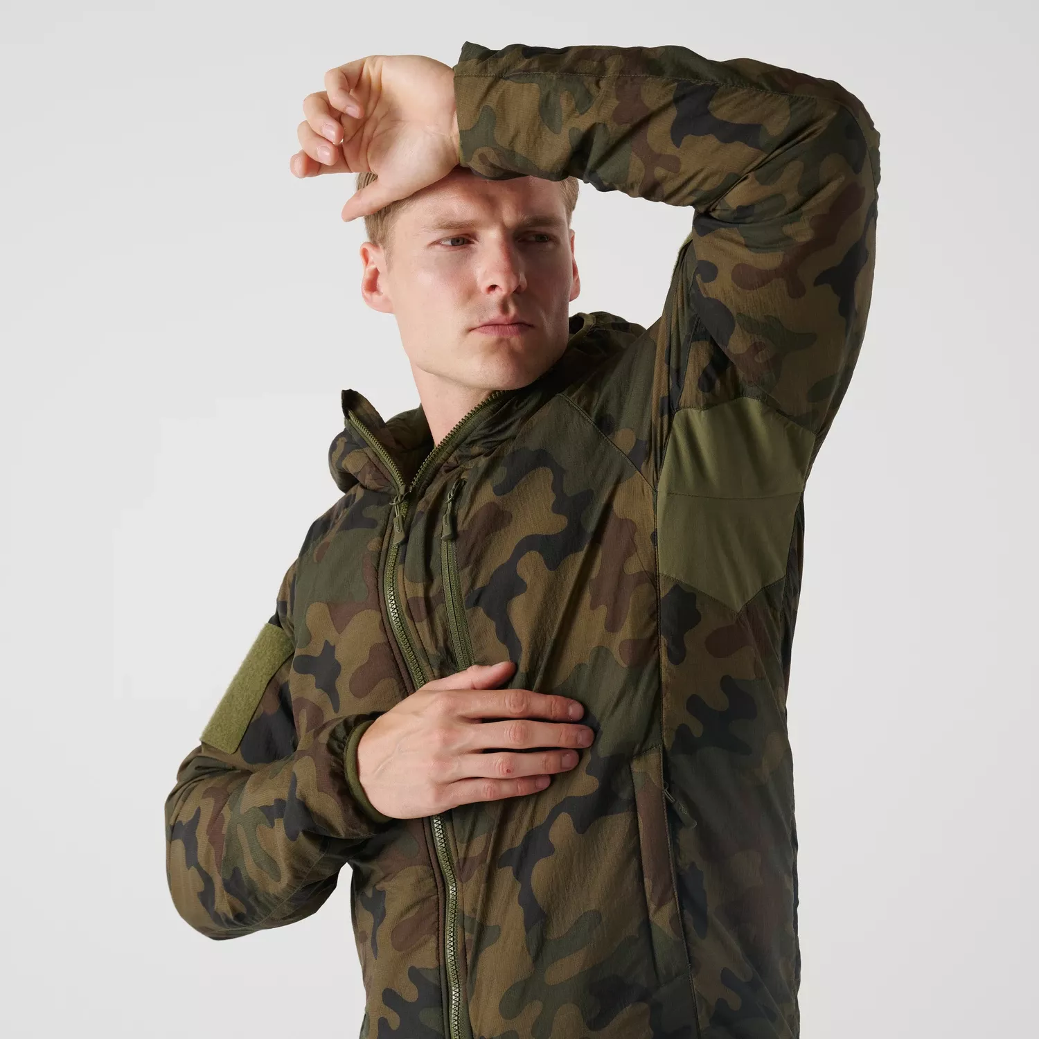 Helikon-Tex Wolfhound Hoodie Jacket - Field (NIR/IRR) - PL Woodland
