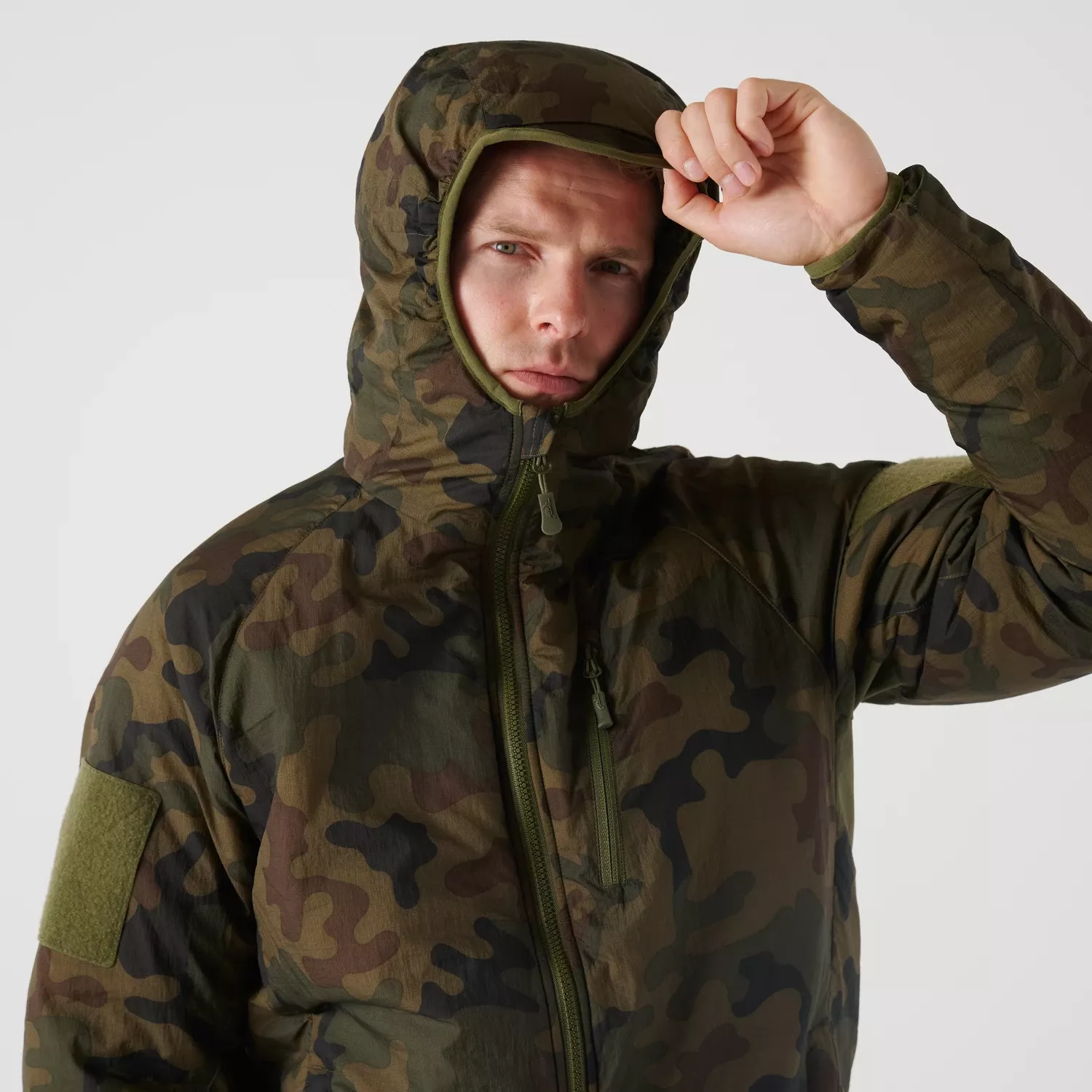 Helikon-Tex Wolfhound Hoodie Jacket - Field (NIR/IRR) - PL Woodland