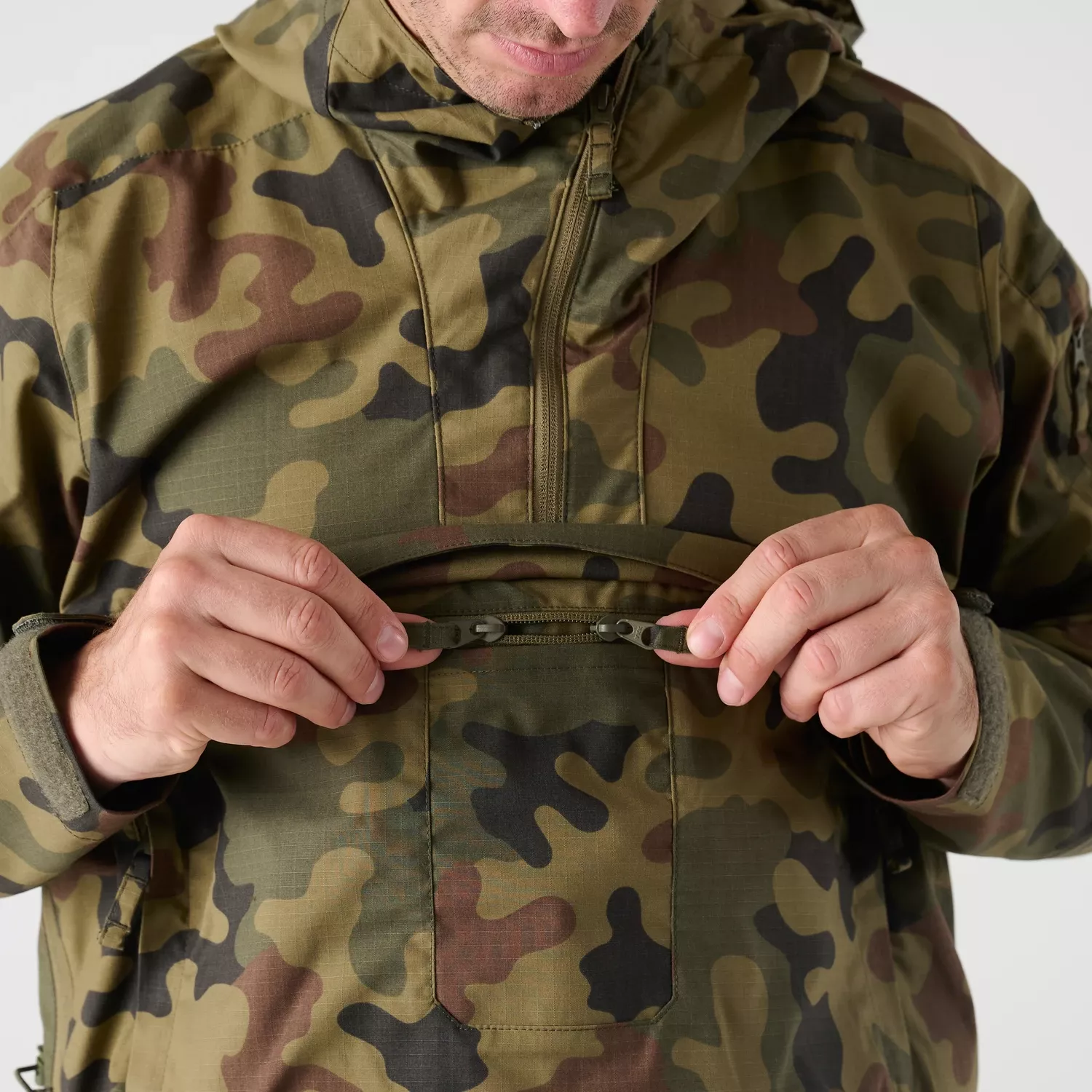 Helikon-Tex Tracer Anorak Jacket - Field (NIR/IRR) - PL Woodland
