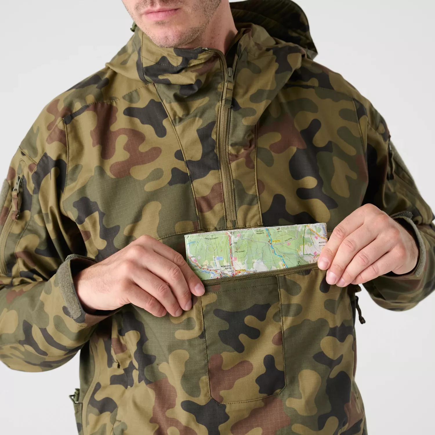 Helikon-Tex Tracer Anorak Jacket - Field (NIR/IRR) - PL Woodland