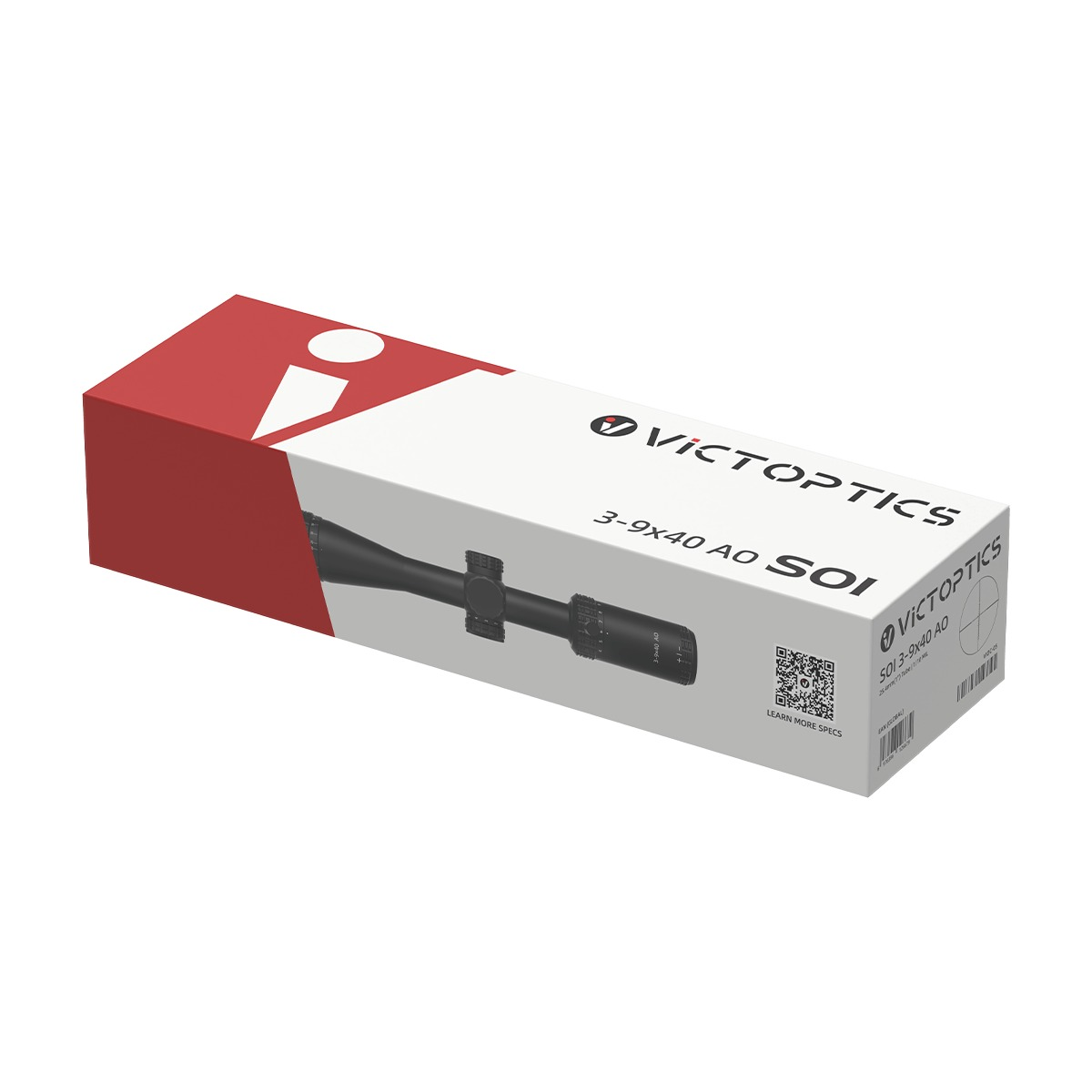 VictOptics SOI 3-9x40 AO kiikaritähtäin - musta