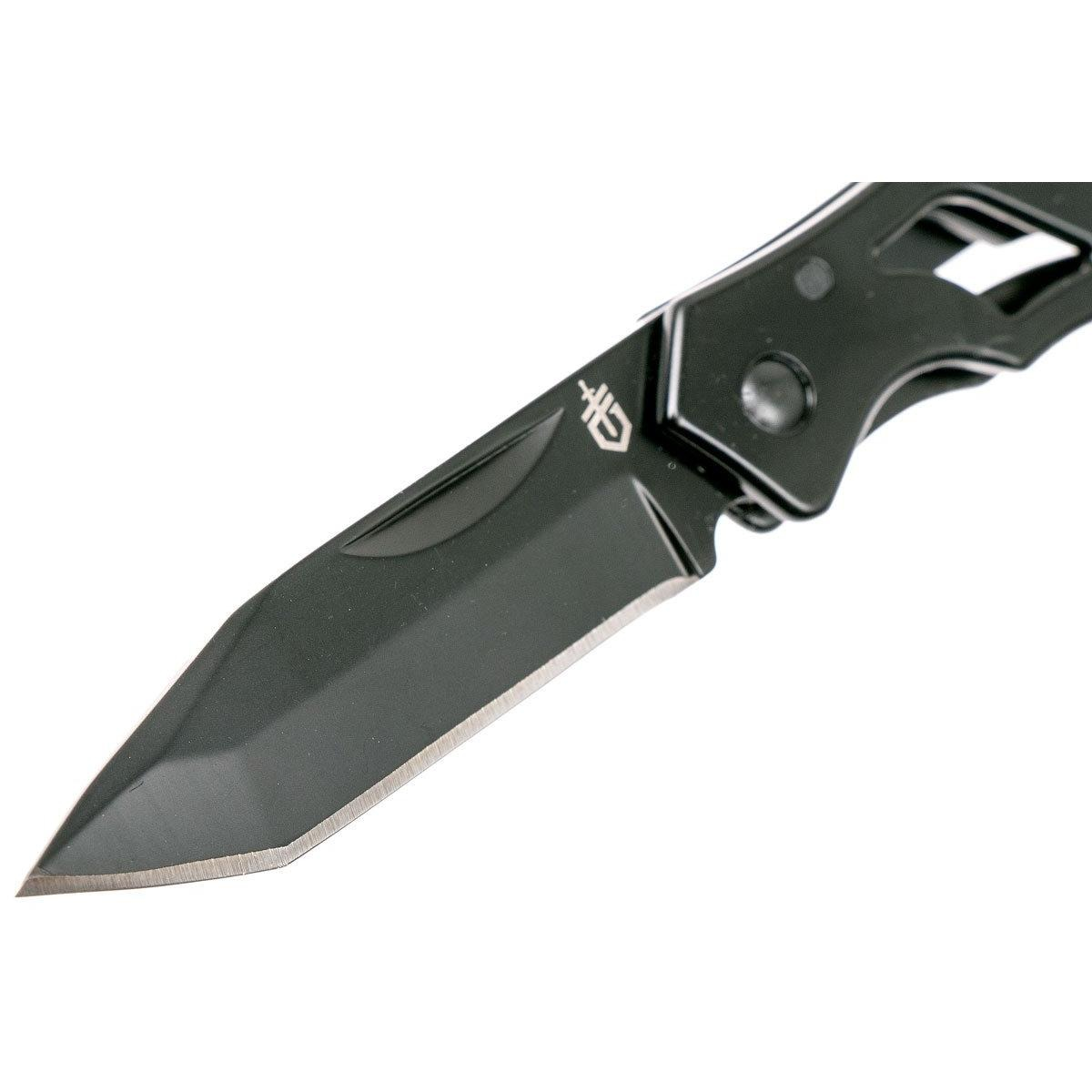 Gerber Mini Paraframe Tanto taittoveitsi - musta