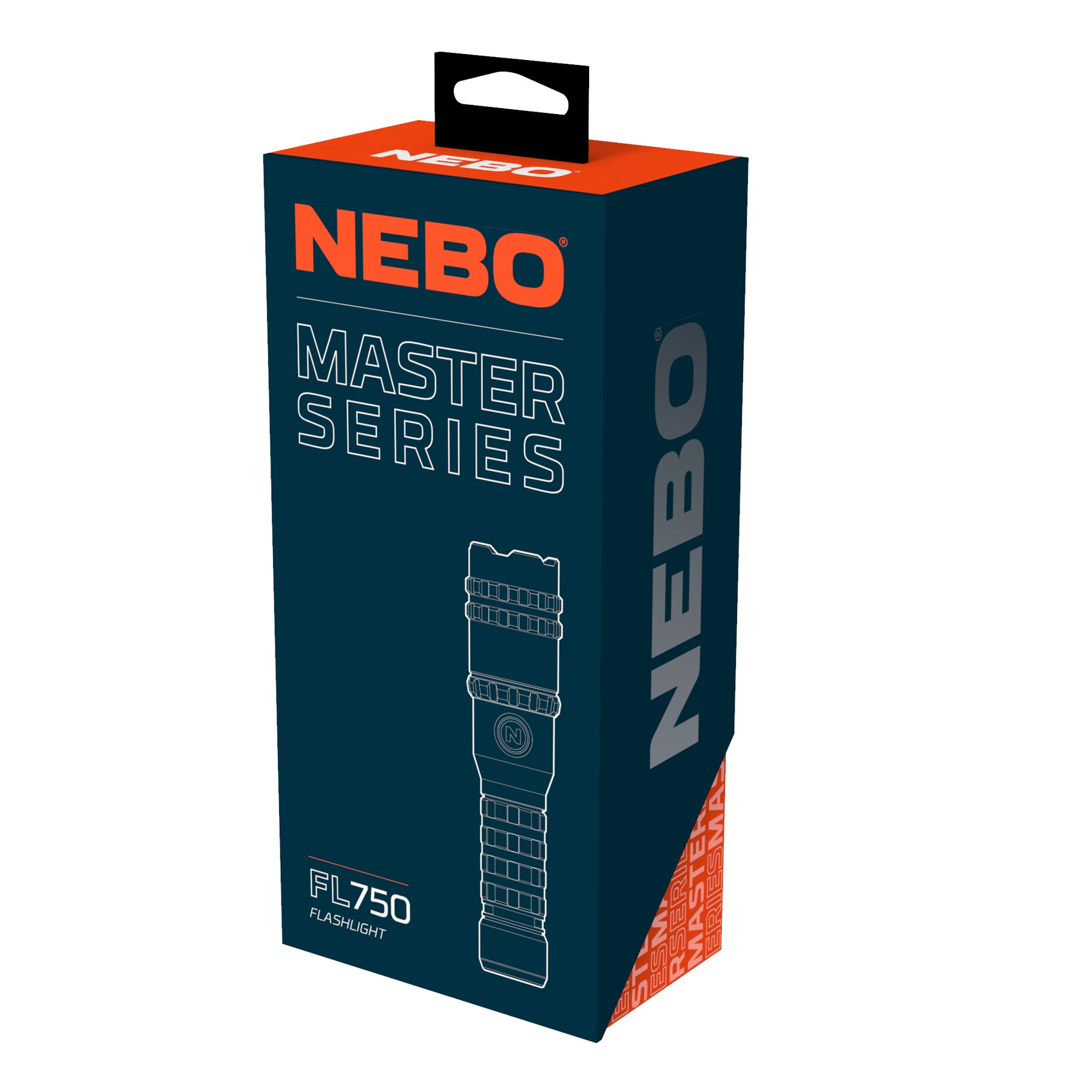 Nebo Master Series FL750 ladattava LED-taskulamppu