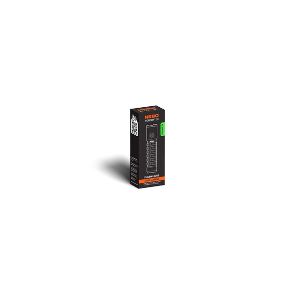 Nebo Torchy 2K Black Line ladattava LED-taskulamppu