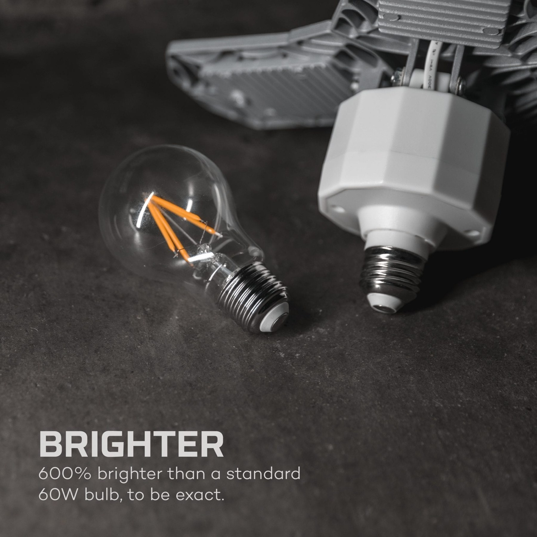 Nebo High Bright 6000 LED-valaisin E27-kantaan