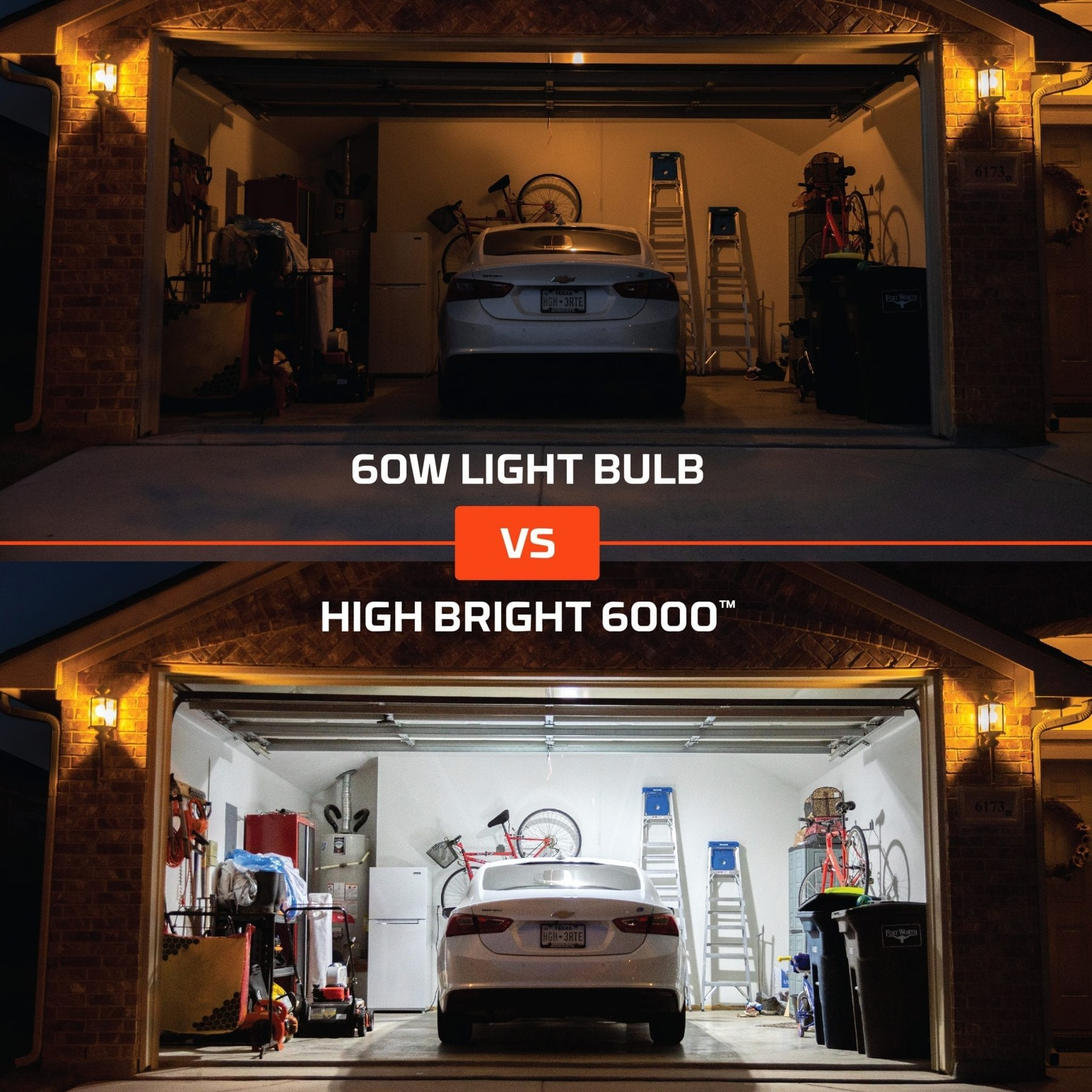 Nebo High Bright 6000 LED-valaisin E27-kantaan
