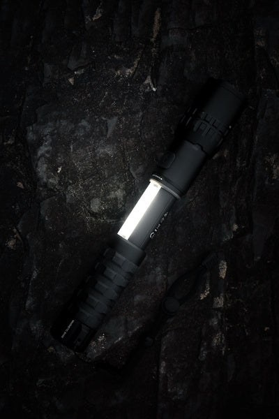 Nebo Slyde King 2K Black Line ladattava taskulamppu ja COB-työvalo