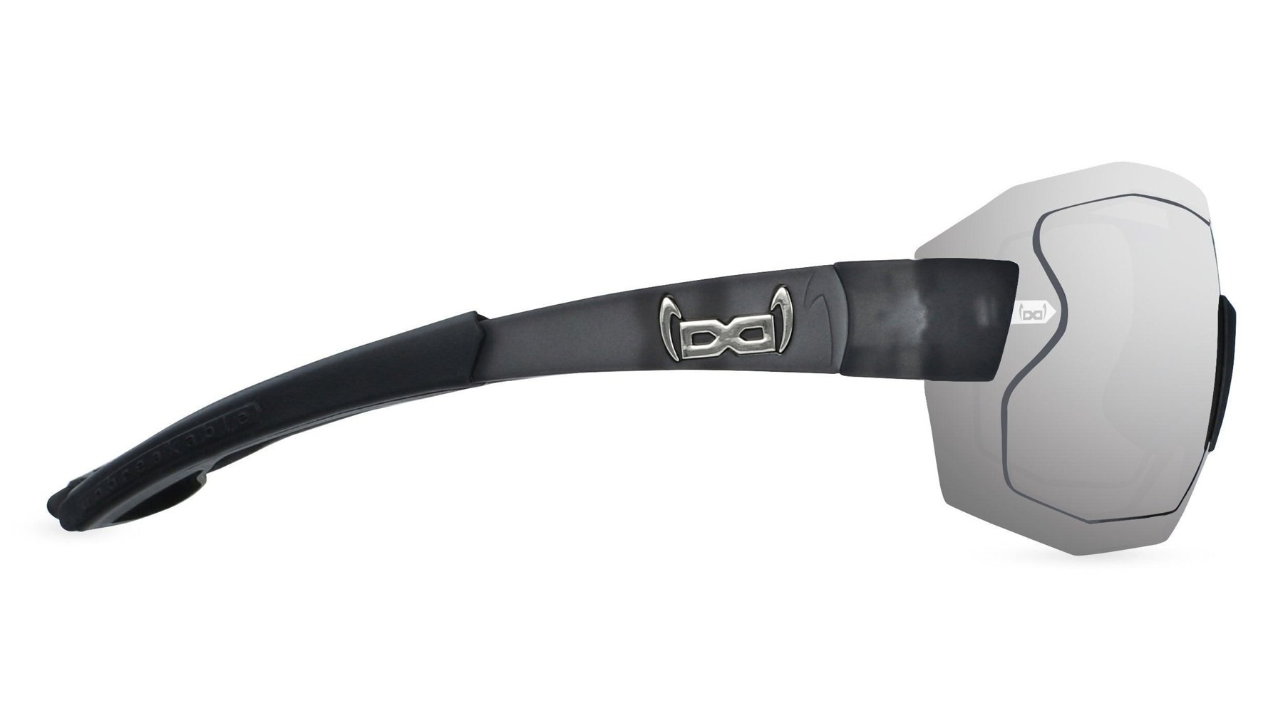 gloryfy G9 RADICAL Helioz silver in silver urheiluaurinkolasit