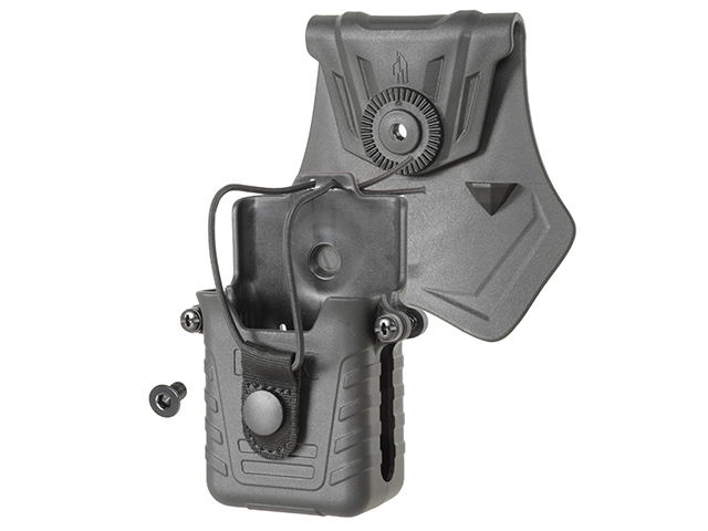 Amomax 2-ARH00 Radio Holder - radiopuhelinkotelo - musta