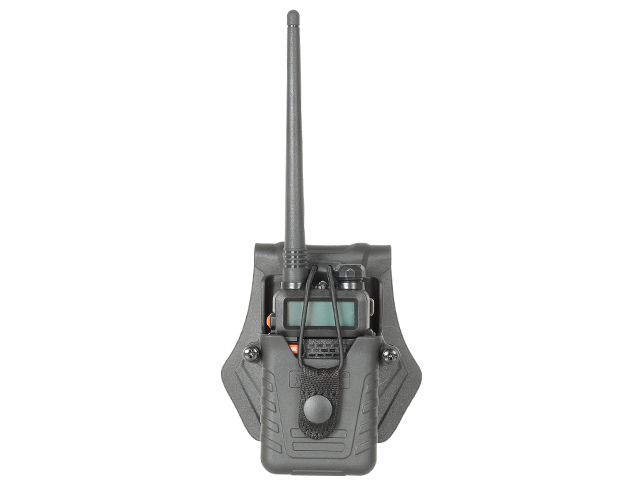 Amomax 2-ARH00 Radio Holder - radiopuhelinkotelo - musta
