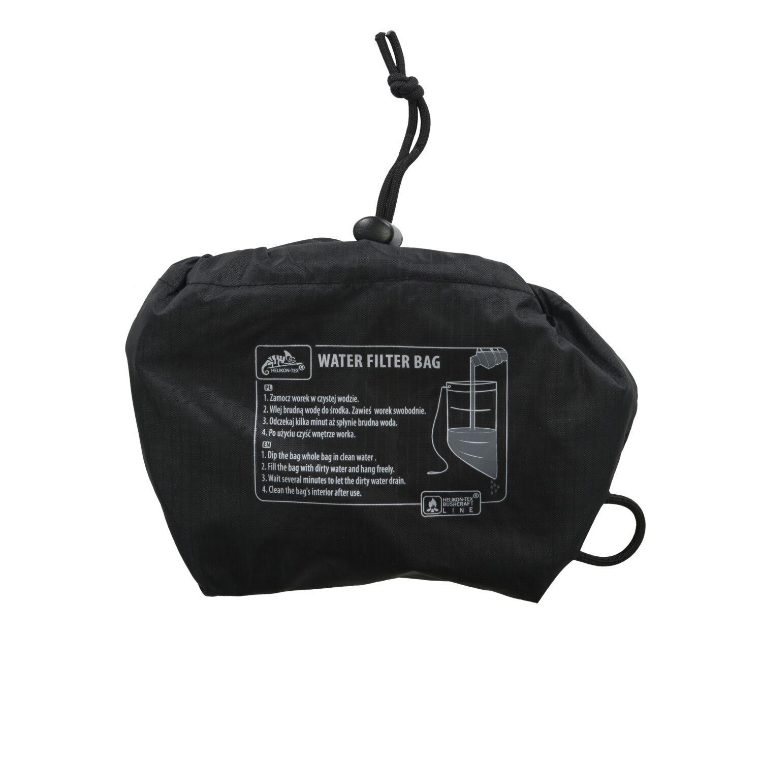 Helikon-Tex Survival Water Filter Bag - White / Black