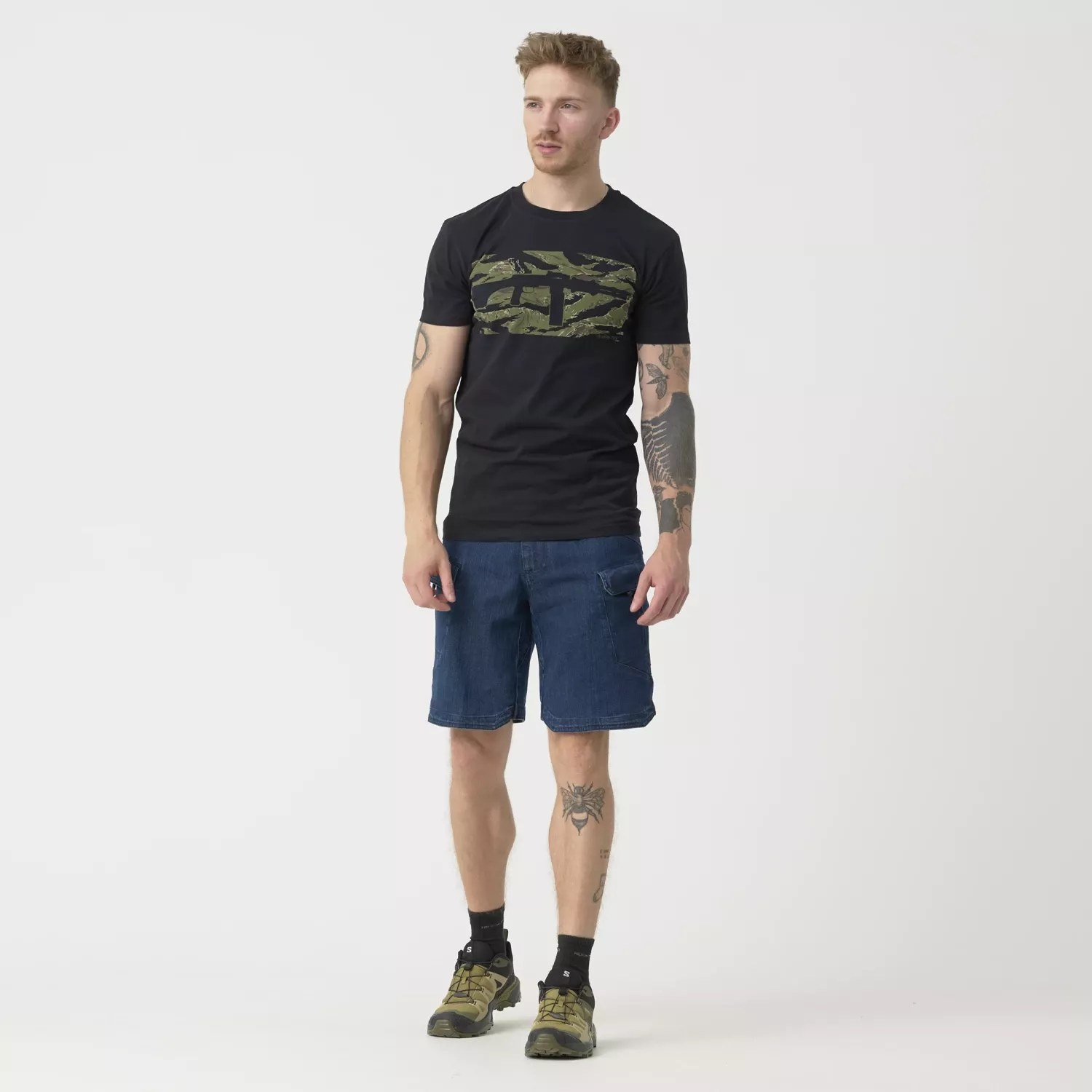 Helikon-Tex T-shirt (RPD) - Black / Tiger Stripe