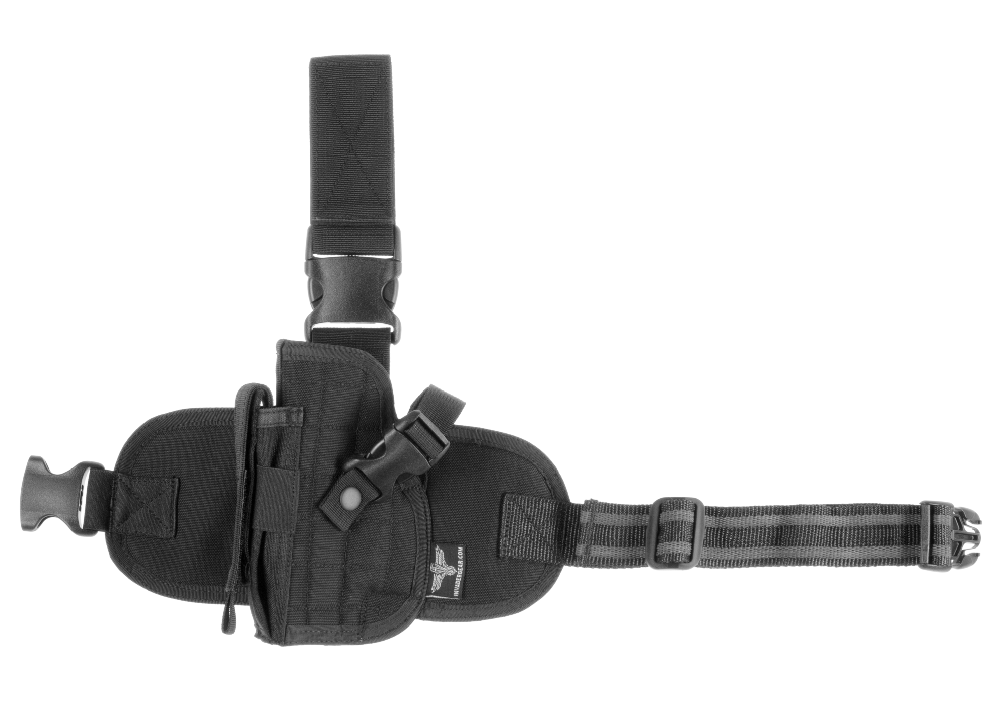 Invader Gear Dropleg Holster reisikotelo, vasemmalle