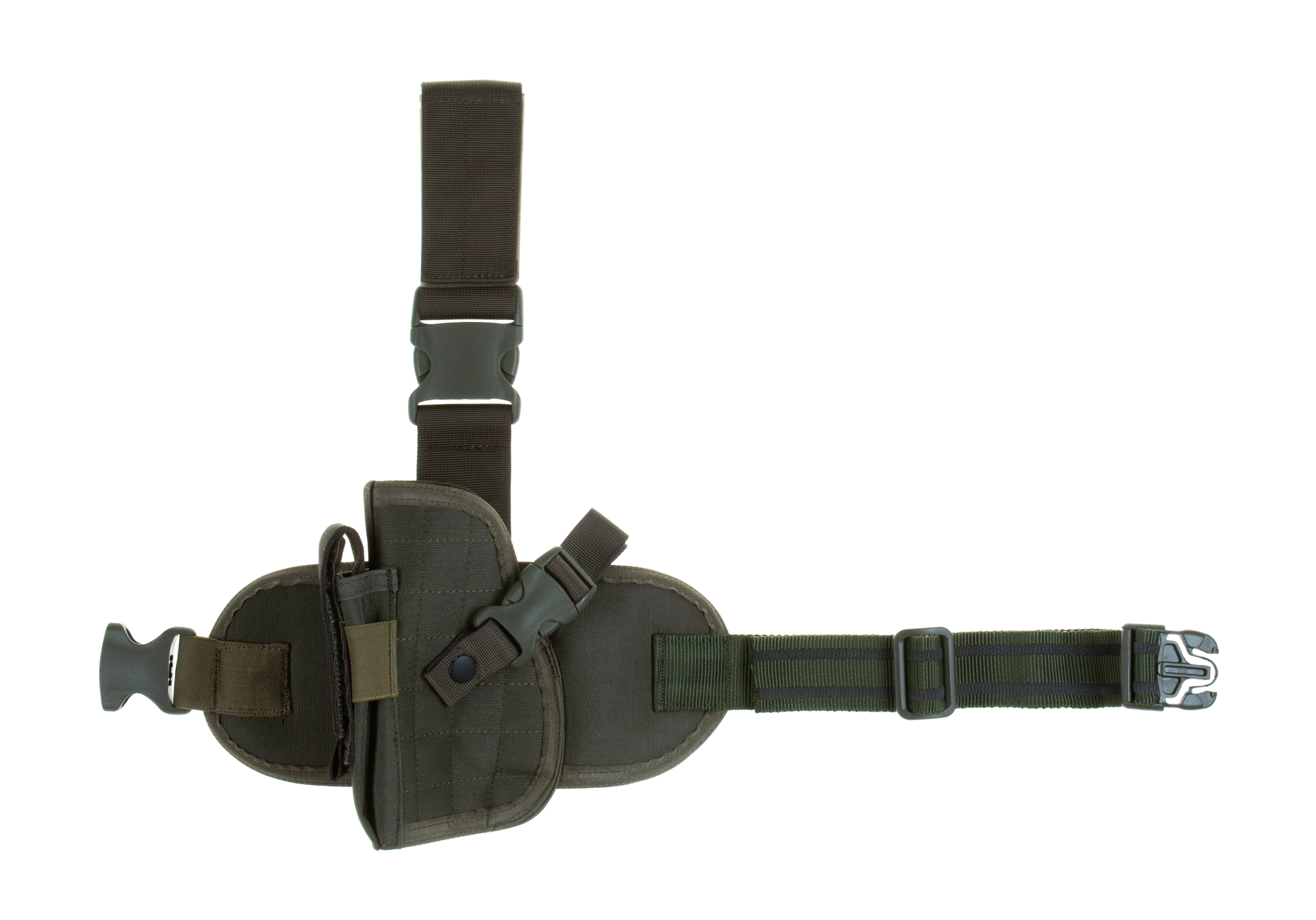 Invader Gear Dropleg Holster reisikotelo, vasemmalle