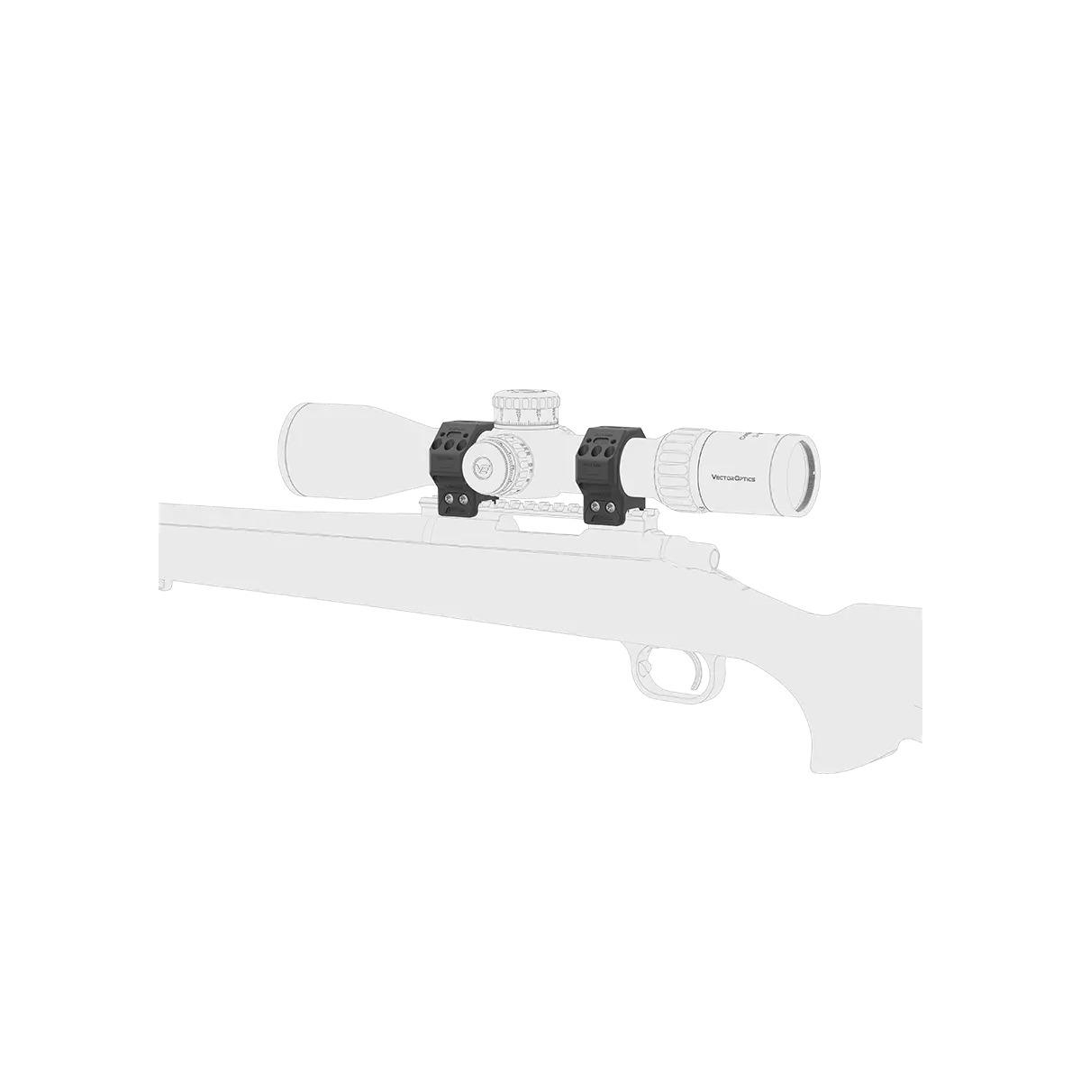 Vector Optics 34mm X-MOD Picatinny tähtäinrenkaat - 0.95"